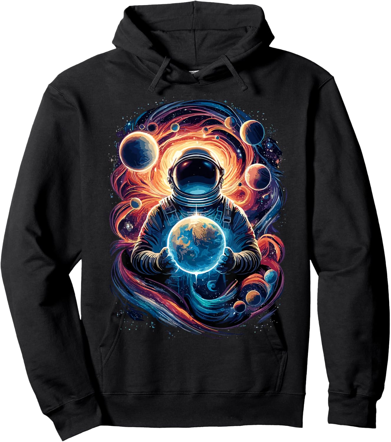 Astronaut Space Science Funny Space Hoodie - Hoodie | Black