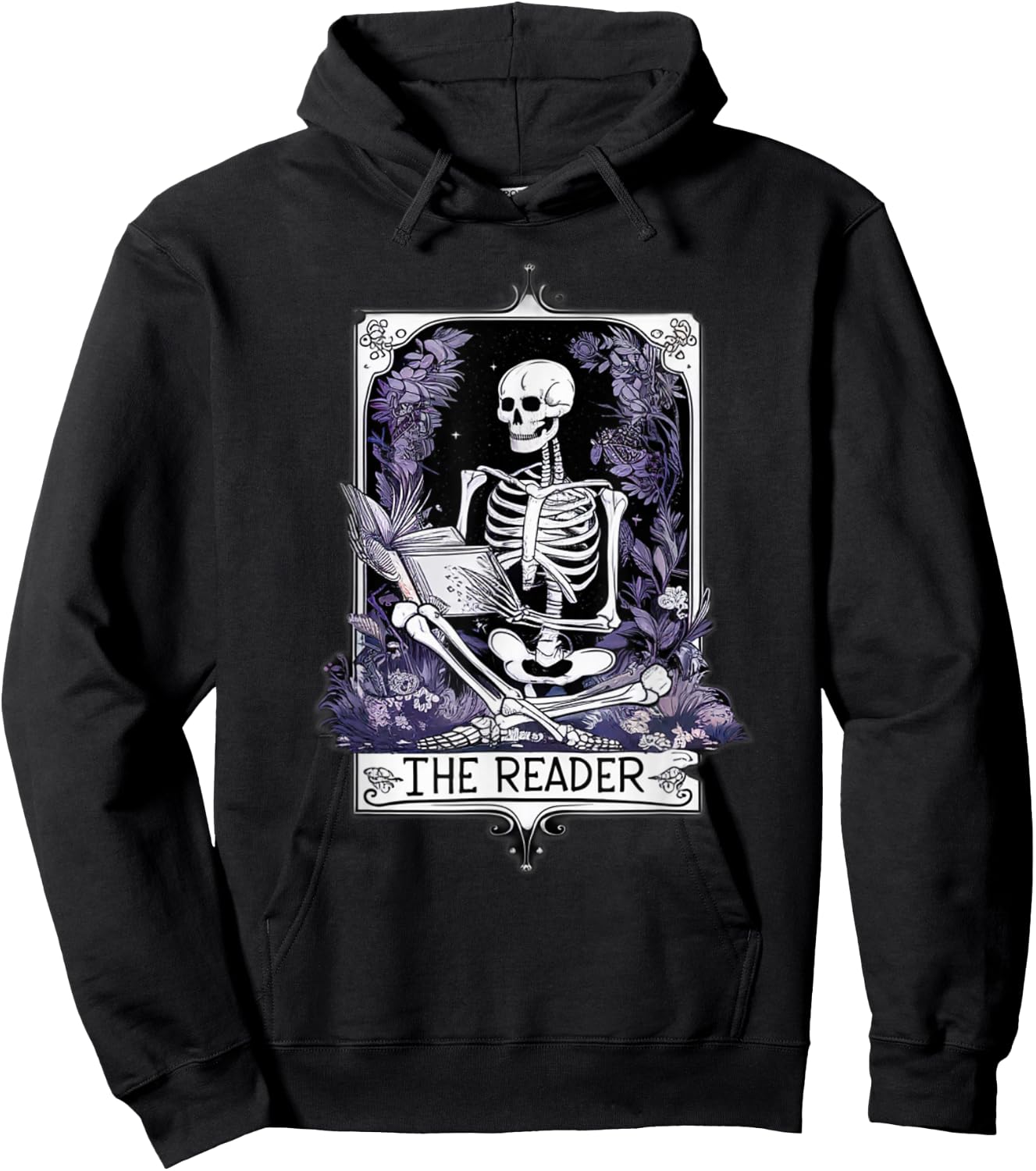 The Reader Tarot Card Reading Humor Hoodie - Hoodie | Black