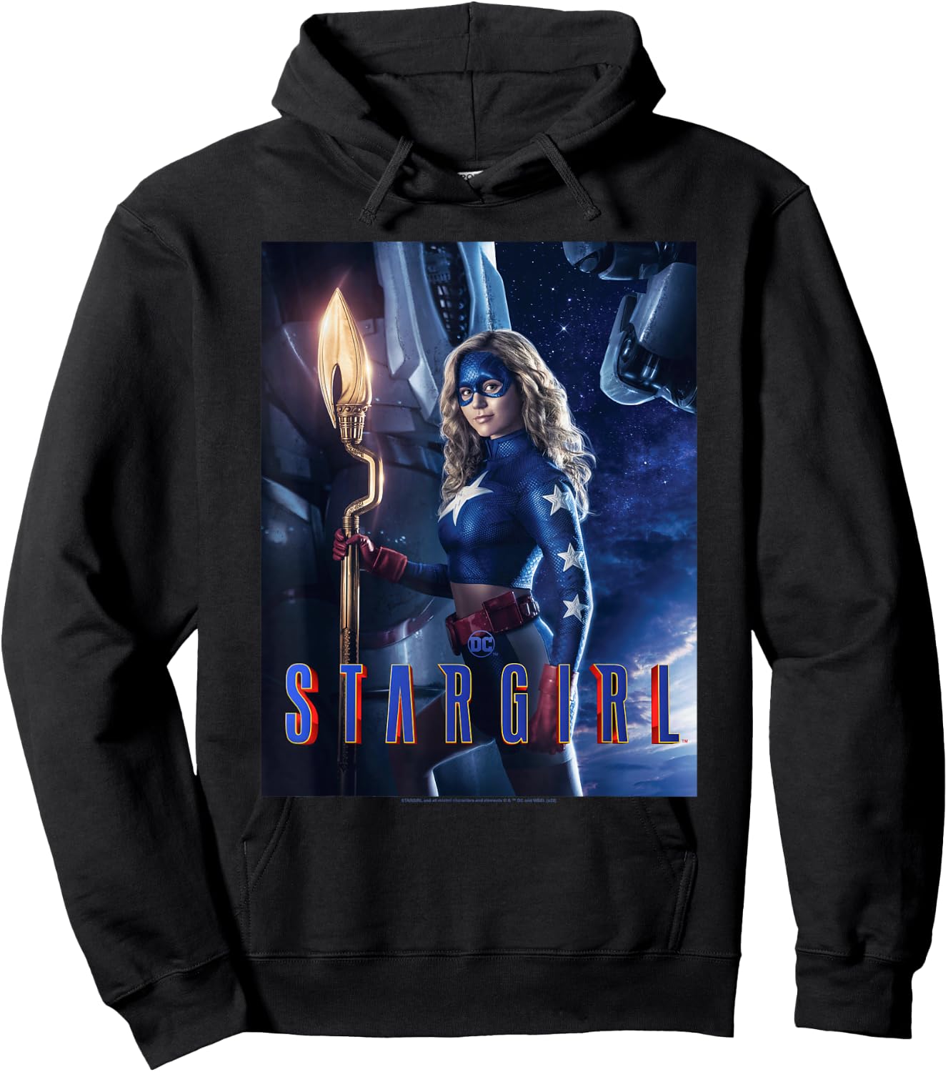 Stargirl Cosmic Staff of Starman Poster Hoodie - Hoodie | Black
