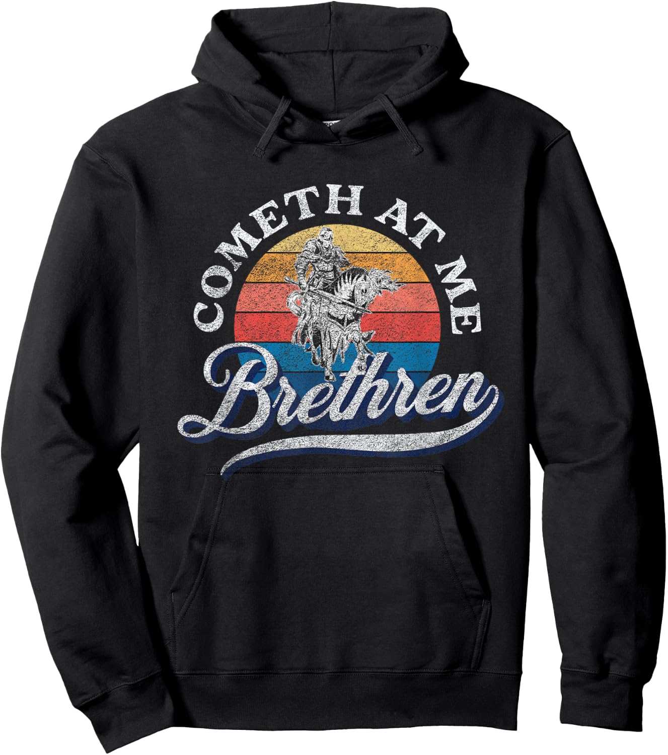 Thou May Ingest A Satchel Of Richards COMETH AT ME BRETHREN Hoodie - Hoodie | Black