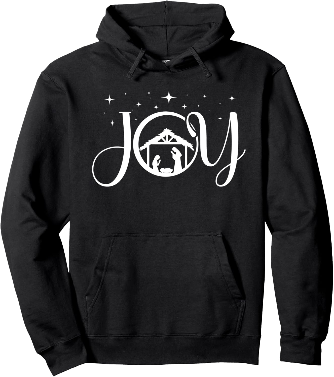 Christians Christmas Joys Jesus Nativity Scene Faith Hoodie - Hoodie | Black