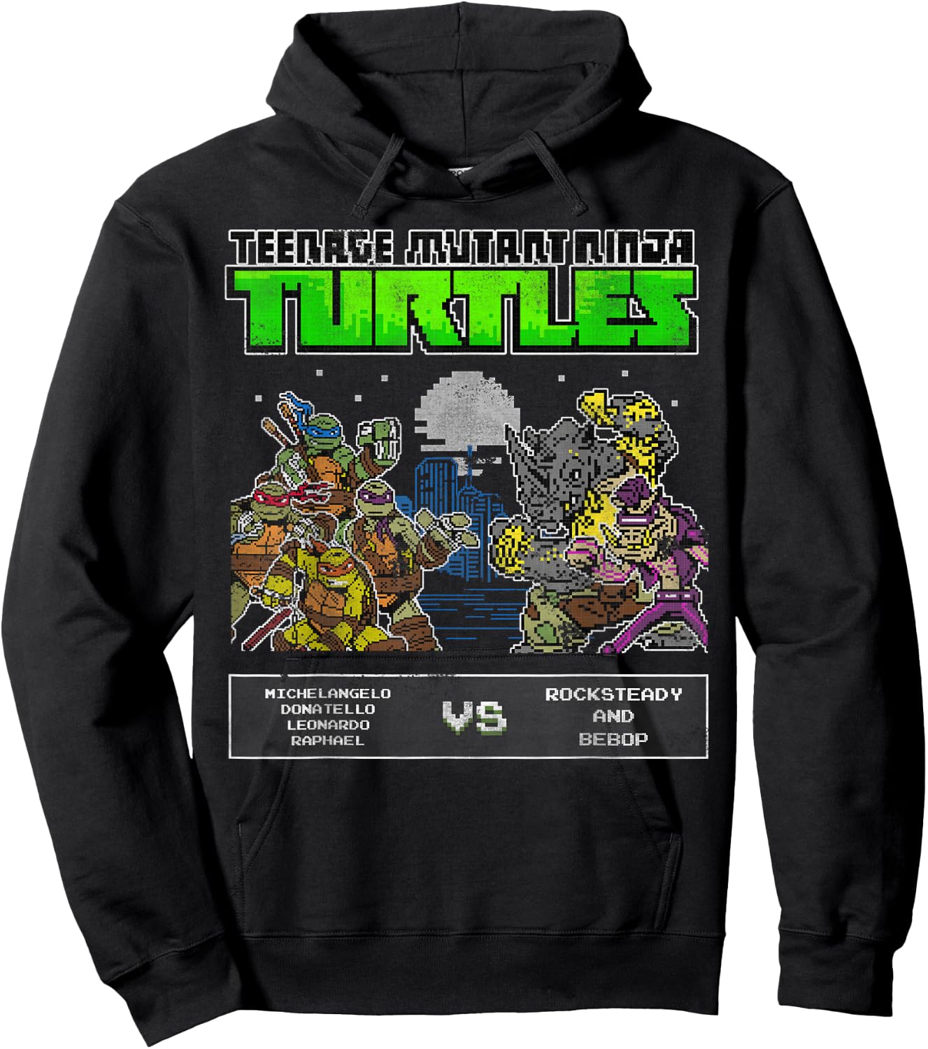 Teenage Mutant Ninja Turtles Video Game Battle Hoodie - Hoodie | Black