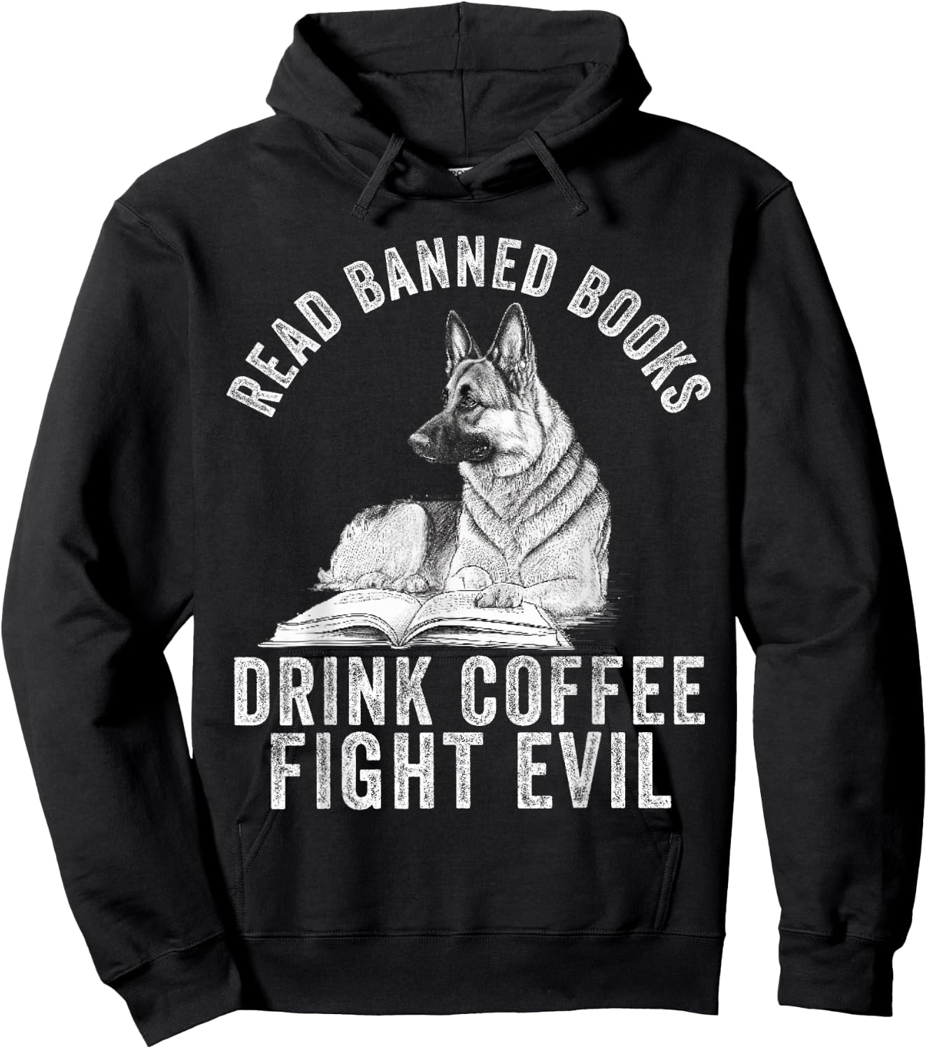 I Read Banned Books Lover BookWorm Love Banned Books Hoodie - Hoodie | Black