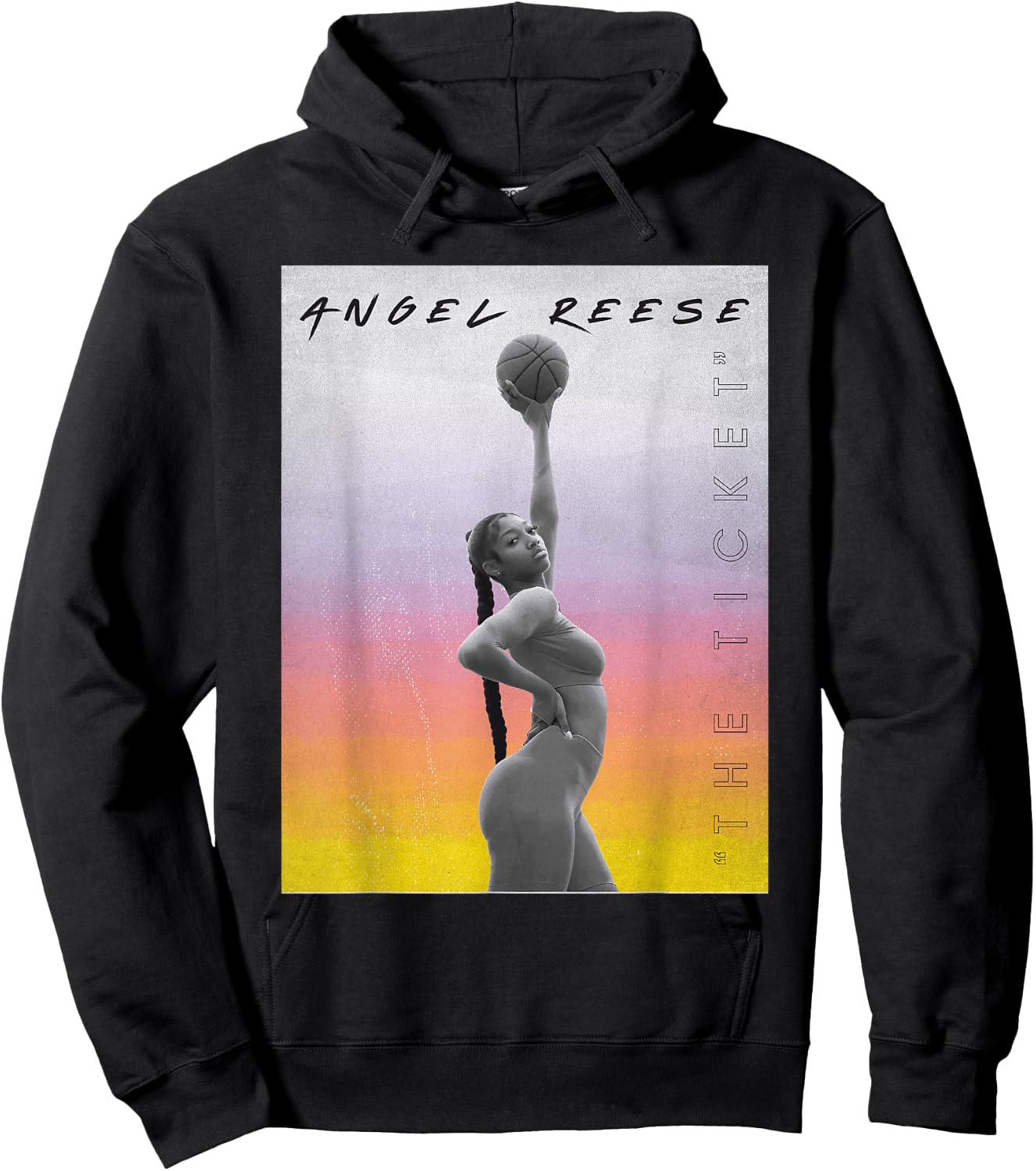 Angel Reese Official Merch Hoodie - Hoodie | Black