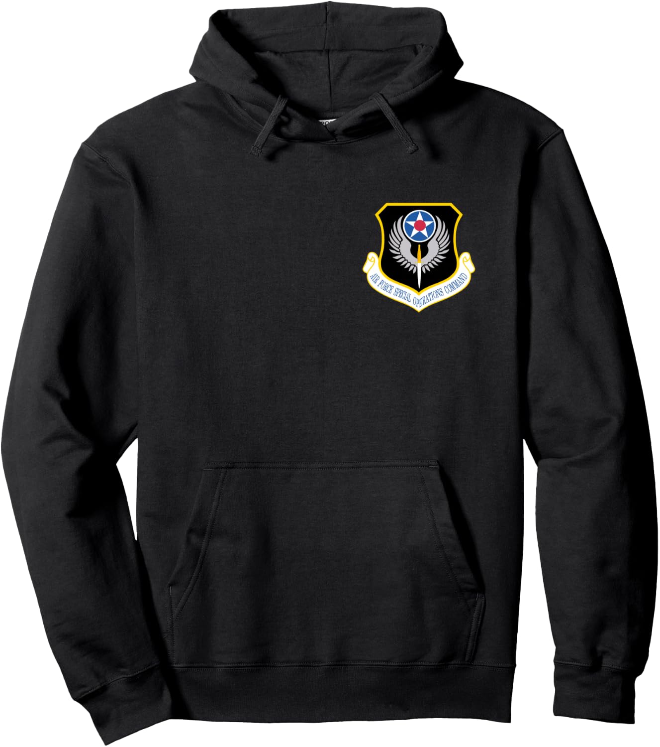 Air Force Special Operations Command AFSOC Military Veteran Hoodie - Hoodie | Black