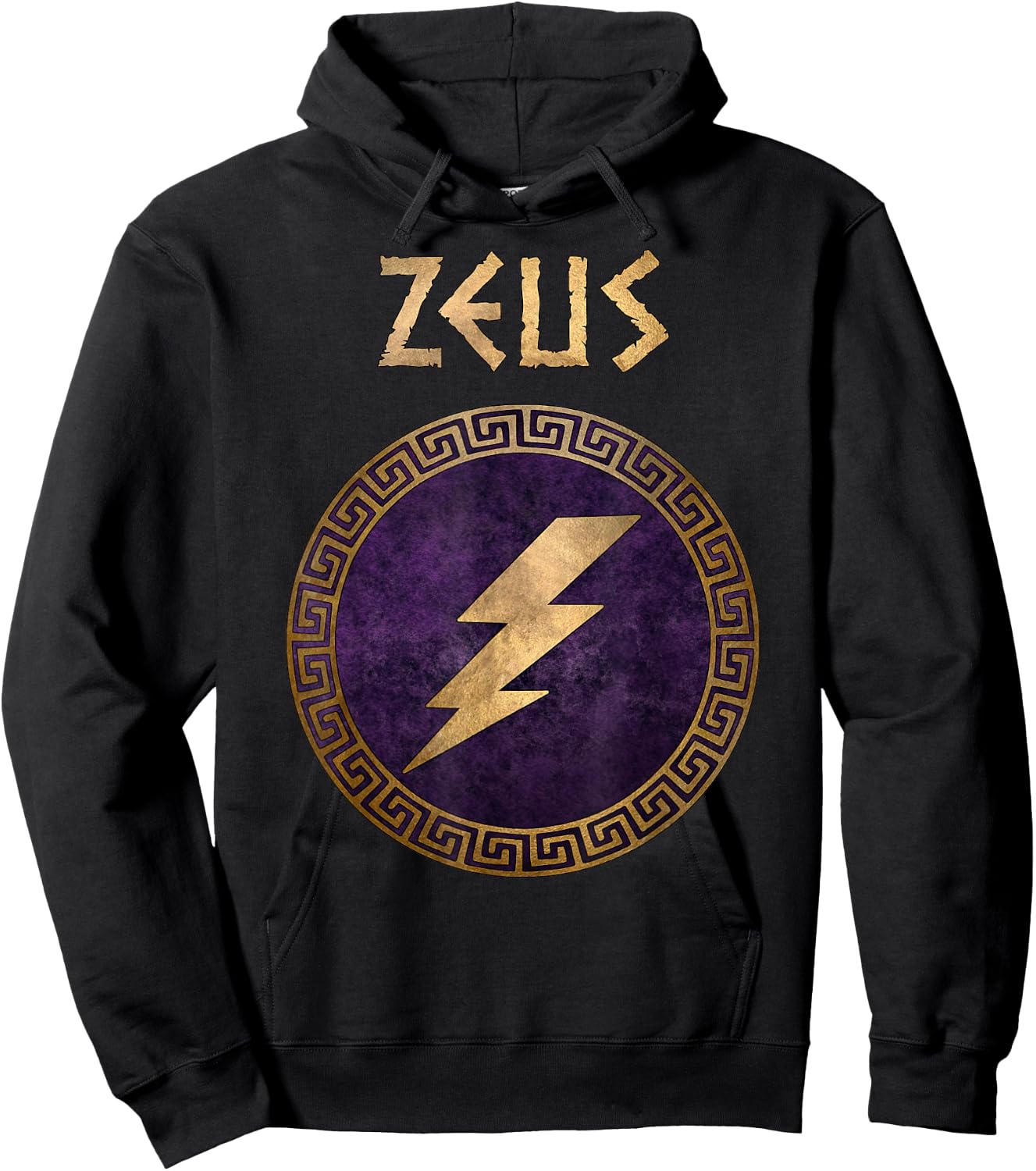 Zeus Ancient Greek God Hoodie - Hoodie | Black