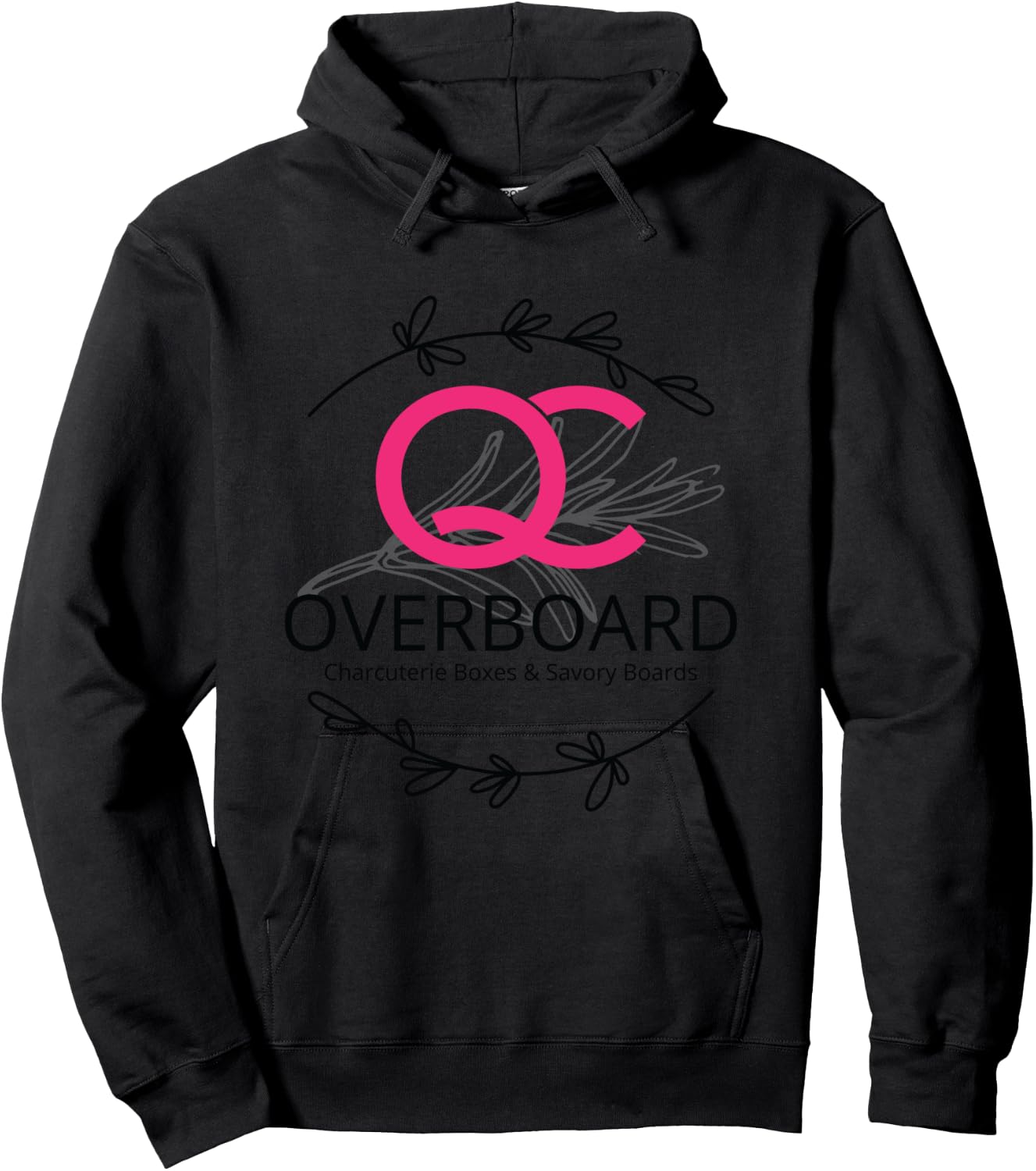 QC Overboard Hoodie - Hoodie | Black