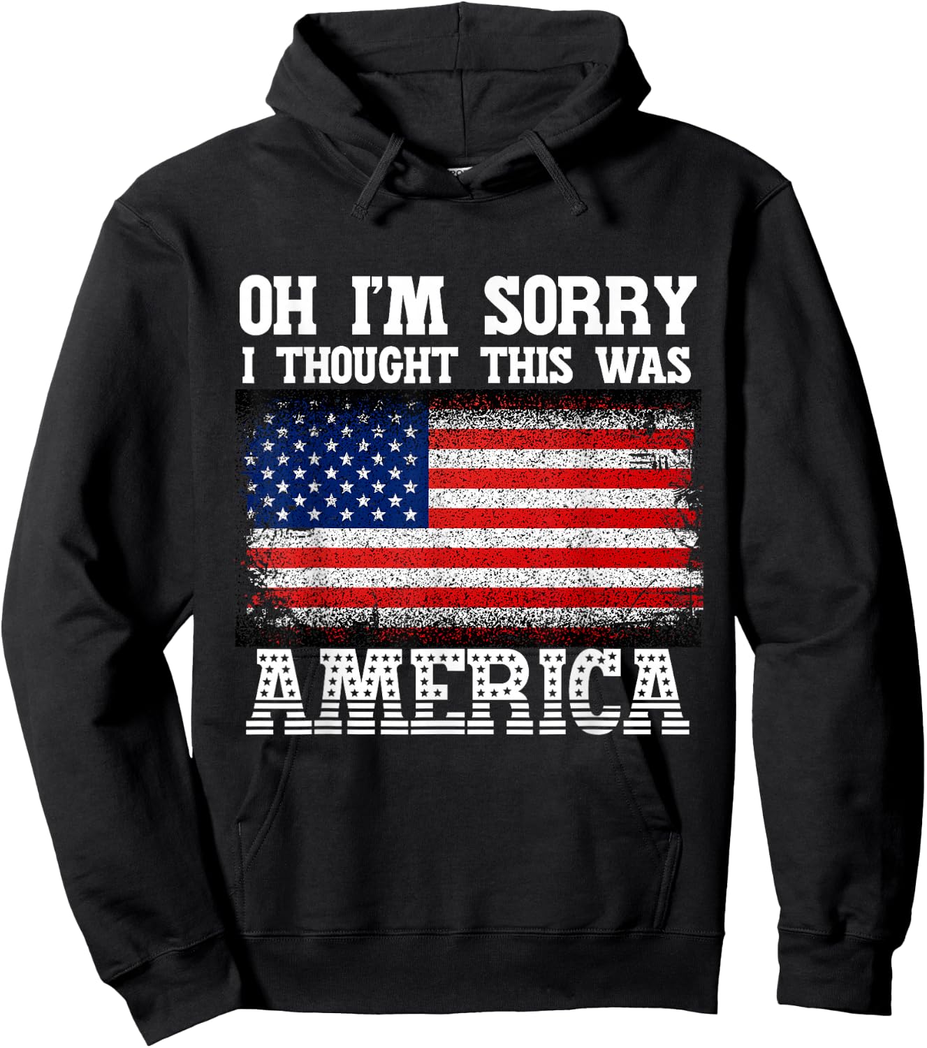 Oh I'm Sorry, I Thought This Was America Pro Gun Hoodie - Hoodie | Black