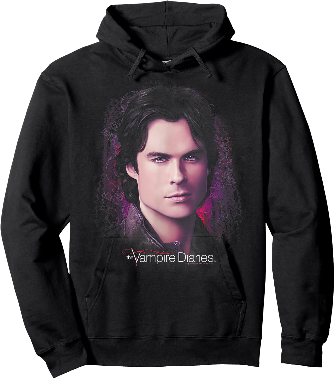 Vampire Diaries Damon Compelling Hoodie - Hoodie | Black