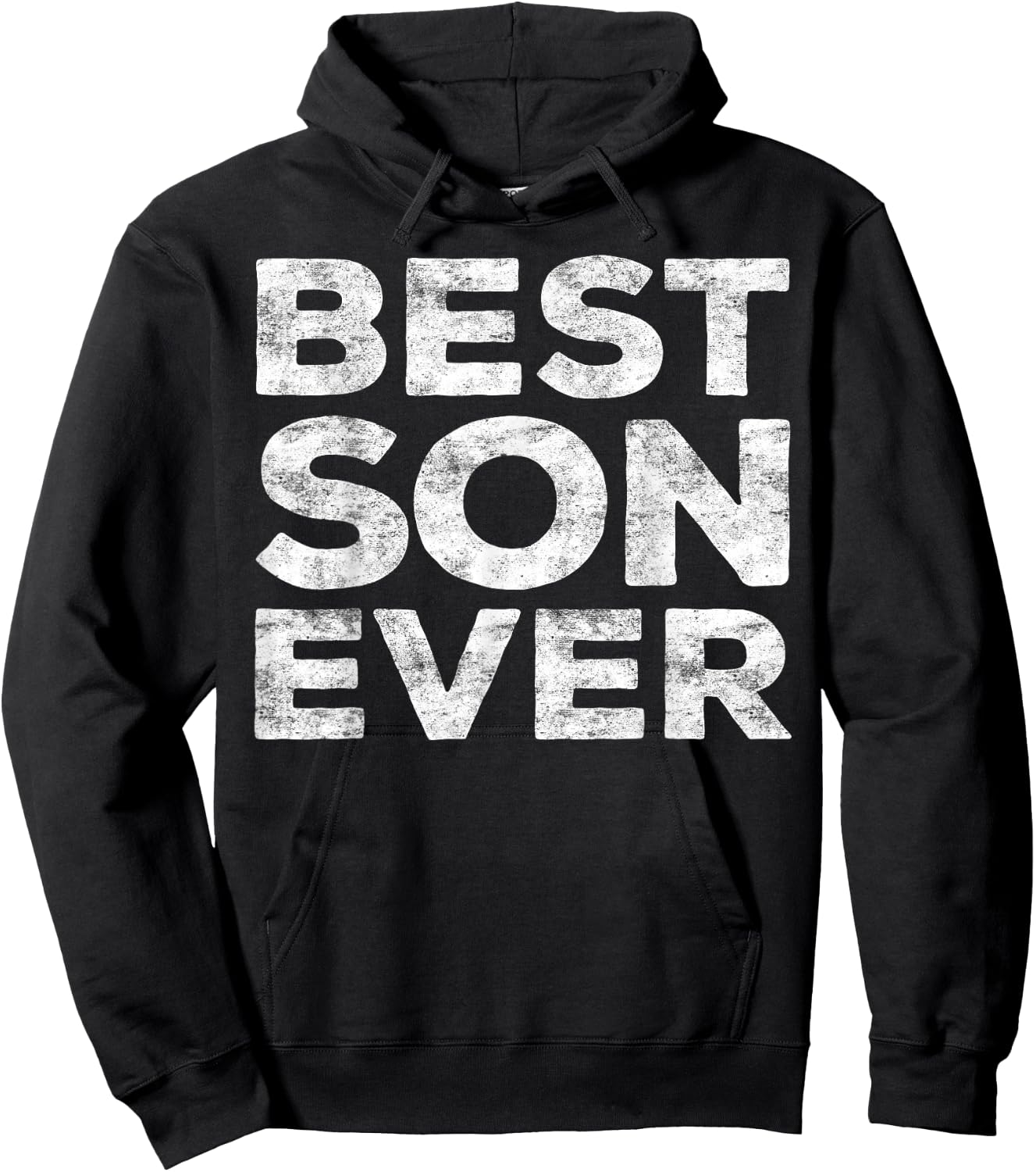 Best Son Ever Shirt Funny Men Boy Son Hoodie - Hoodie | Black