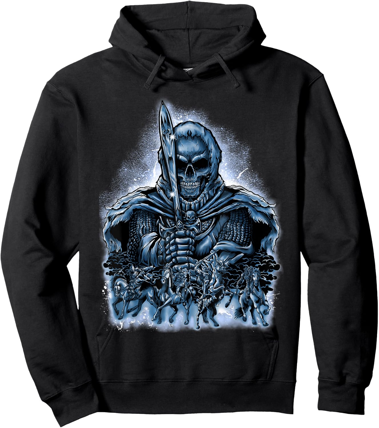 4 Horsemen Of The Apocalypse Revelation 6:1-8 Jesus Gift Hoodie - Hoodie | Black