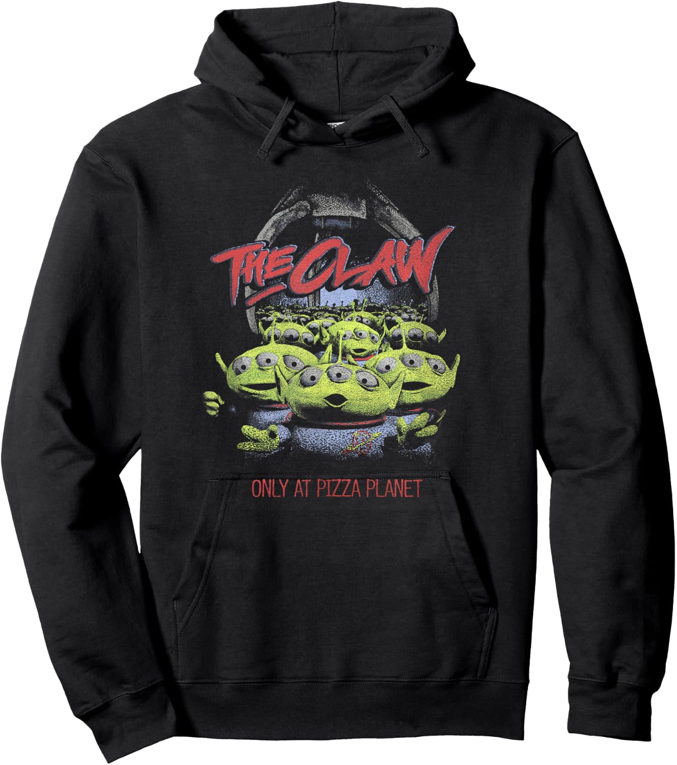 Disney Toy Story Aliens The Claw Only At Pizza Planet Poster Hoodie - Hoodie | Black