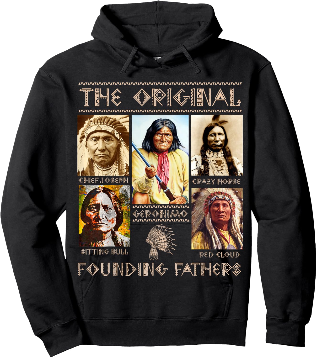 The Original Founding Fathers Hoodie - Hoodie | Black