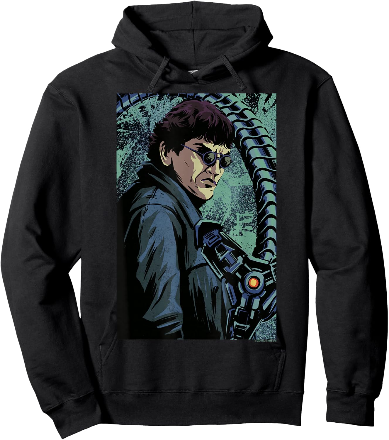 Marvel Spider-Man No Way Home Doctor Octopus Portrait Hoodie - Hoodie | Black