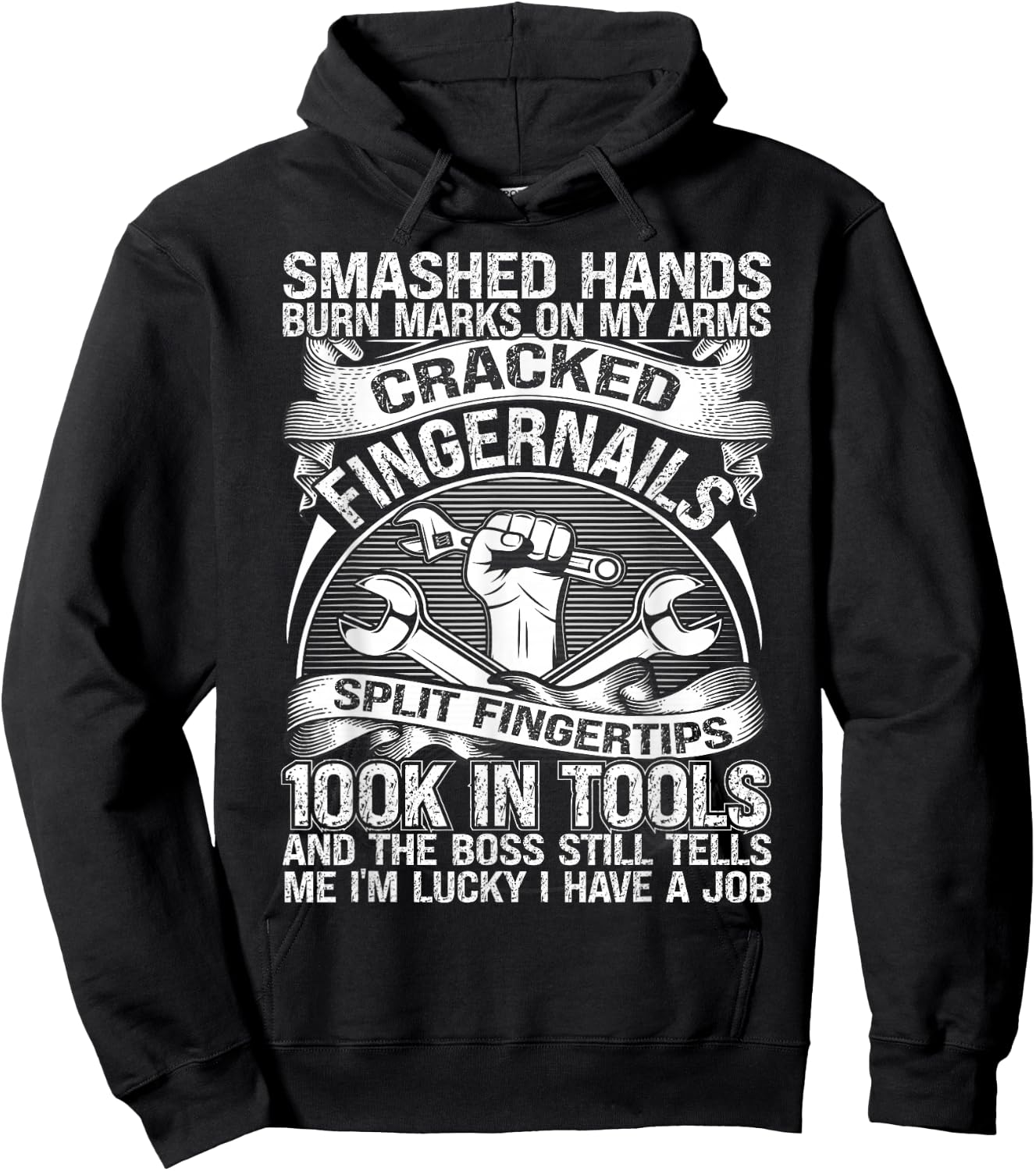 Mechanic Car Guy Car Tuning Garage Hoodie - Hoodie | Black