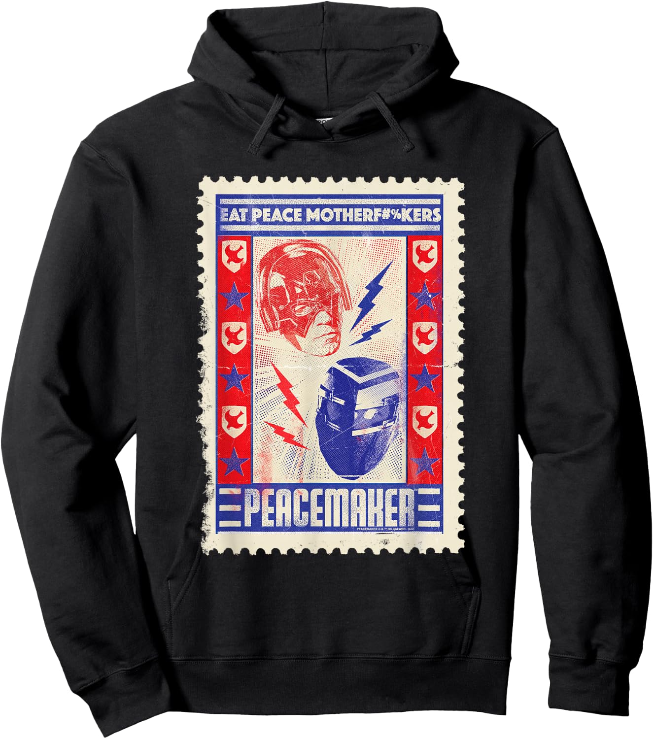 Peacemaker Eat Peace Hoodie - Hoodie | Black