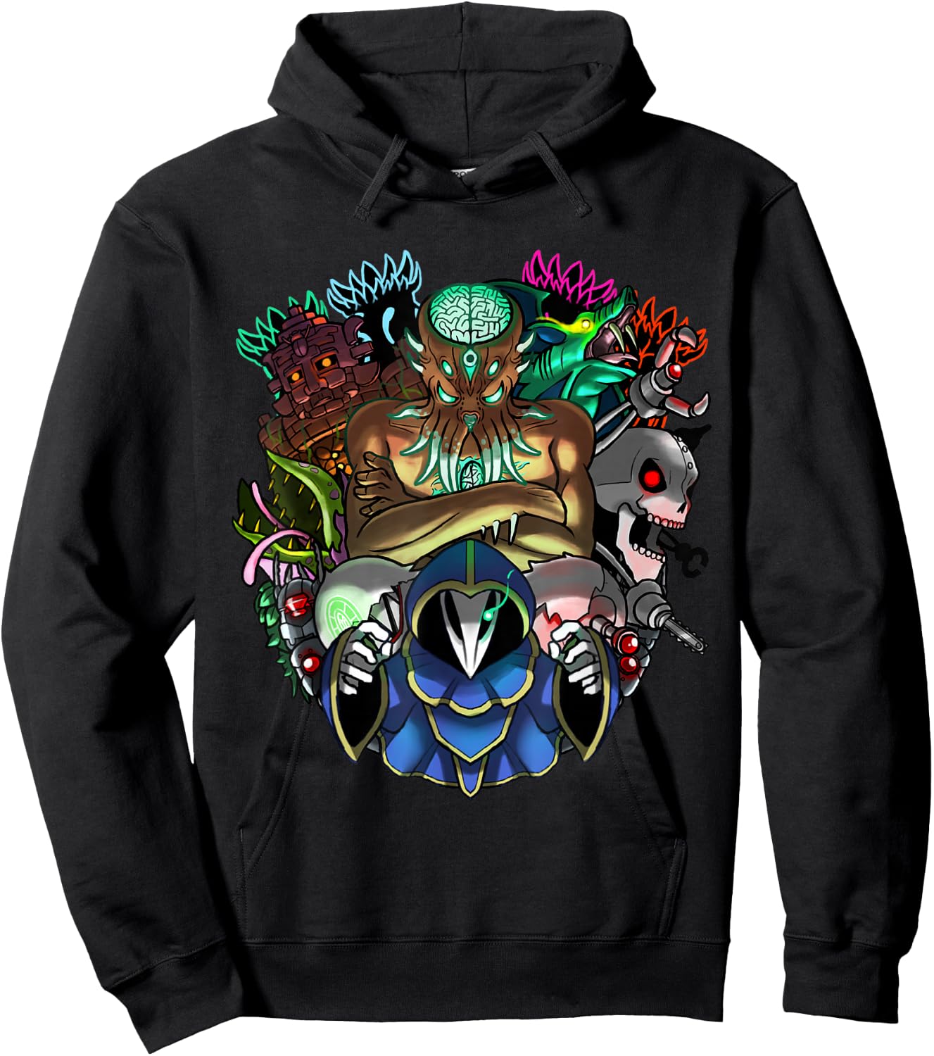 Terraria Boss Rush: Hardmode Edition Hoodie - Hoodie | Black