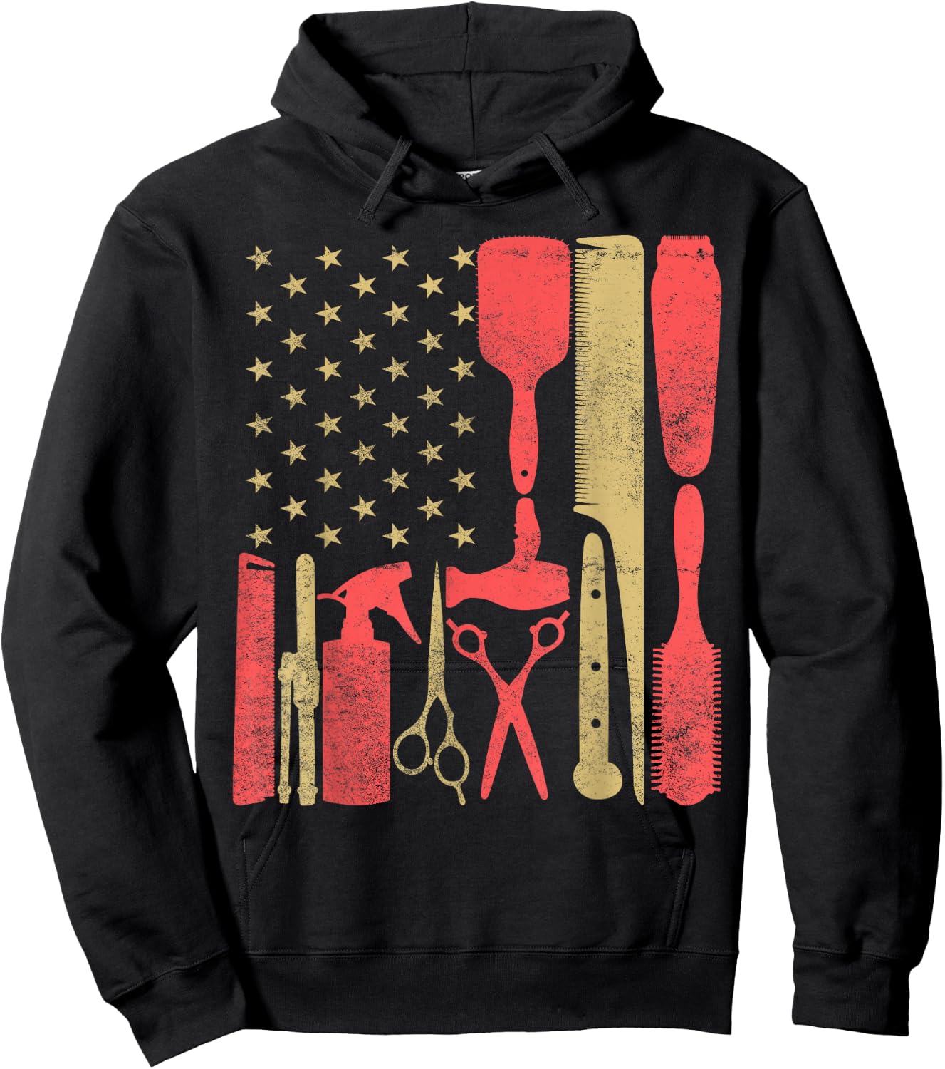 Hairdresser Hairstylist Beautician Hairdressing Hairstyling Hoodie - Hoodie | Black