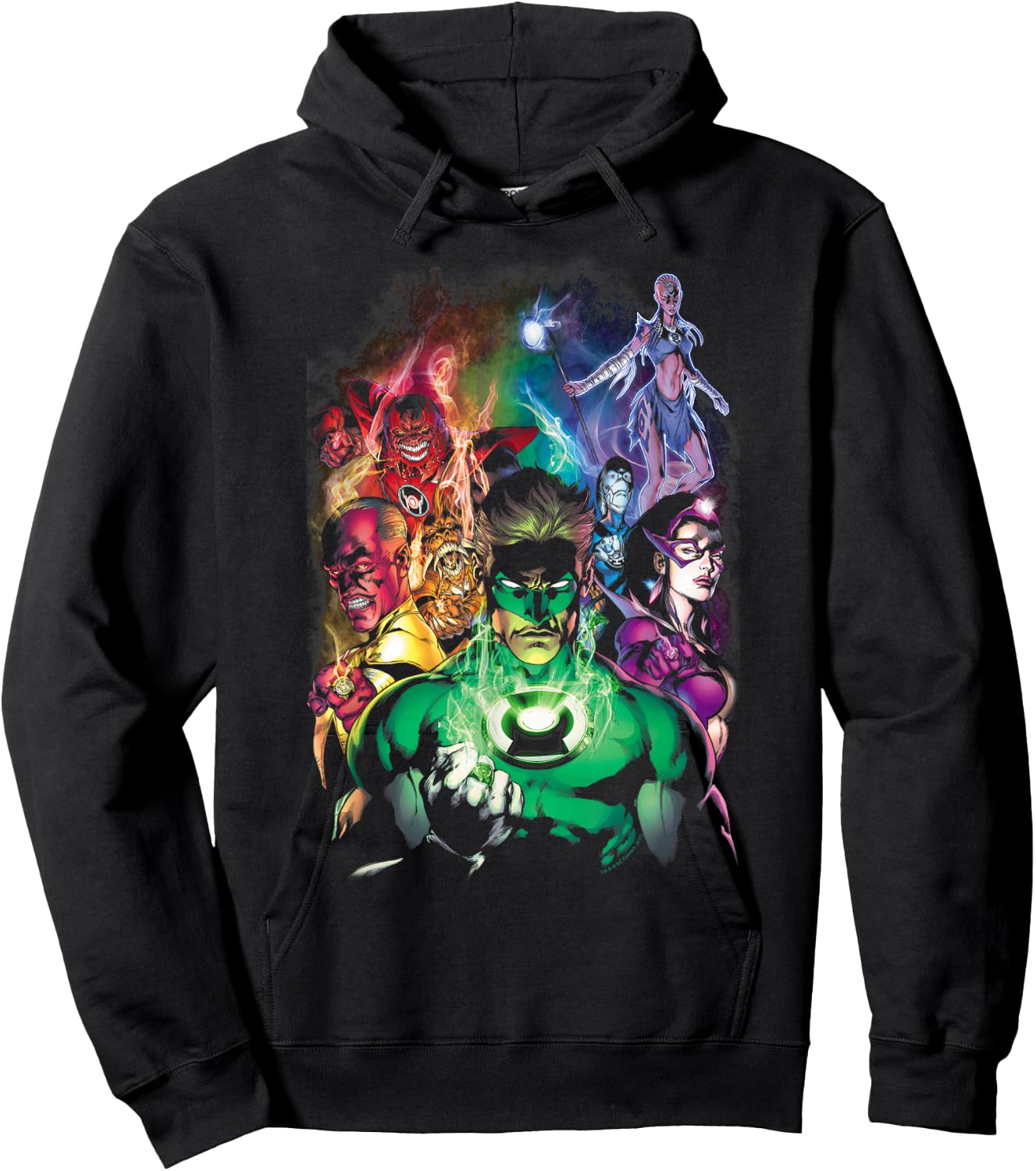 Green Lantern The New Guardians Small Hoodie - Hoodie | Black