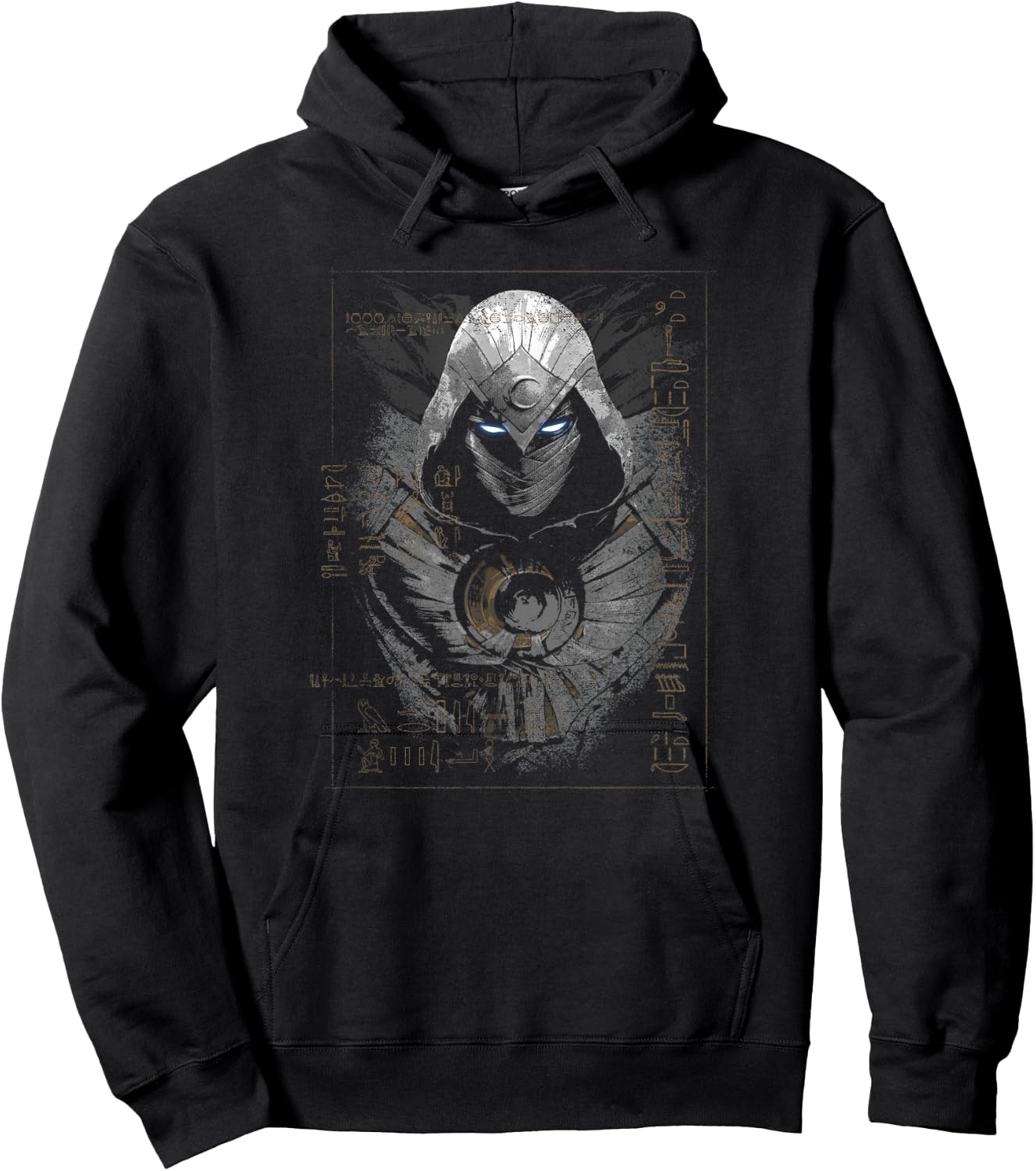 Marvel Moon Knight Ancient Glyphs Small Hoodie - Hoodie | Black