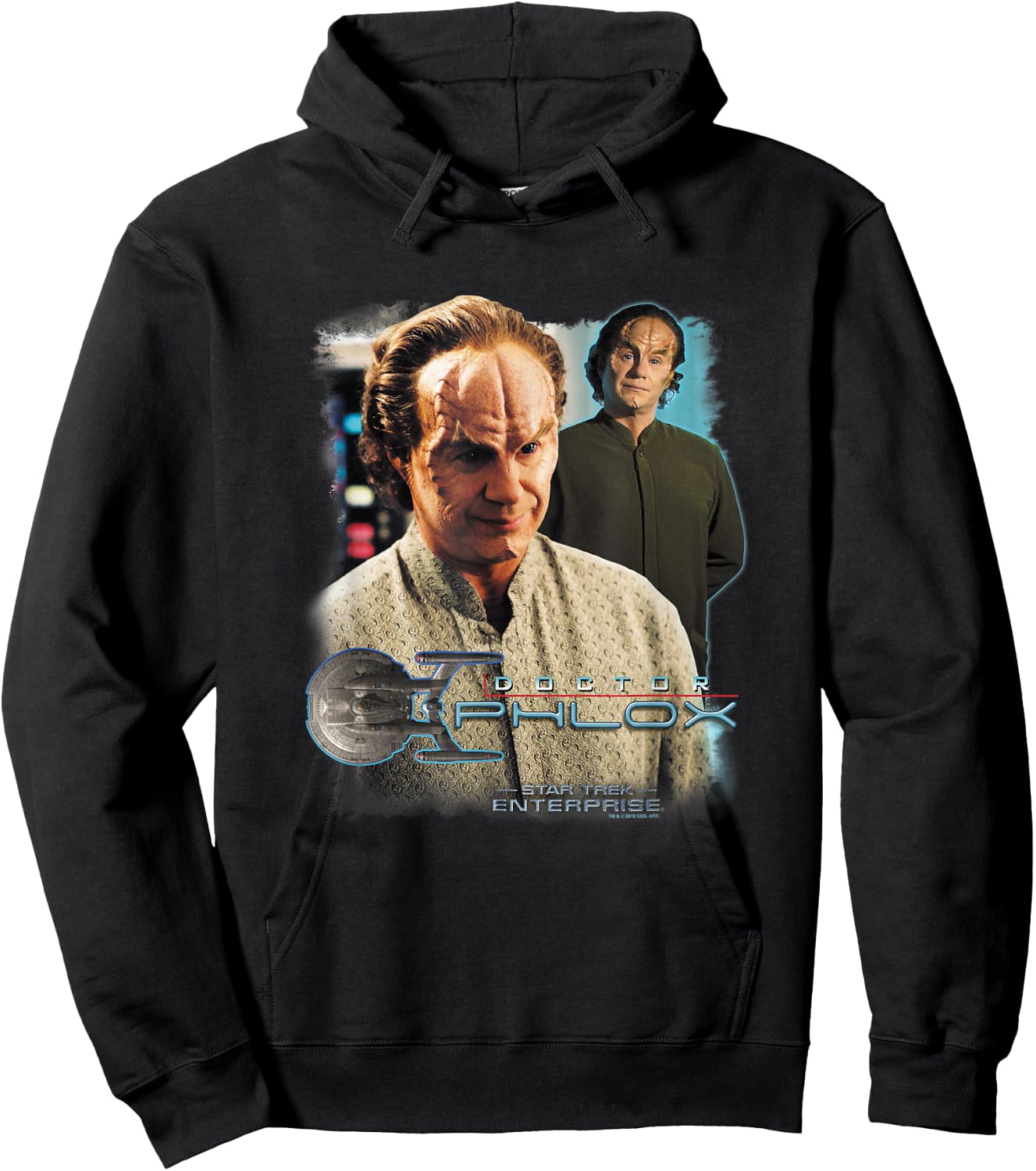 Star Trek Doctor Phlox Hoodie - Hoodie | Black