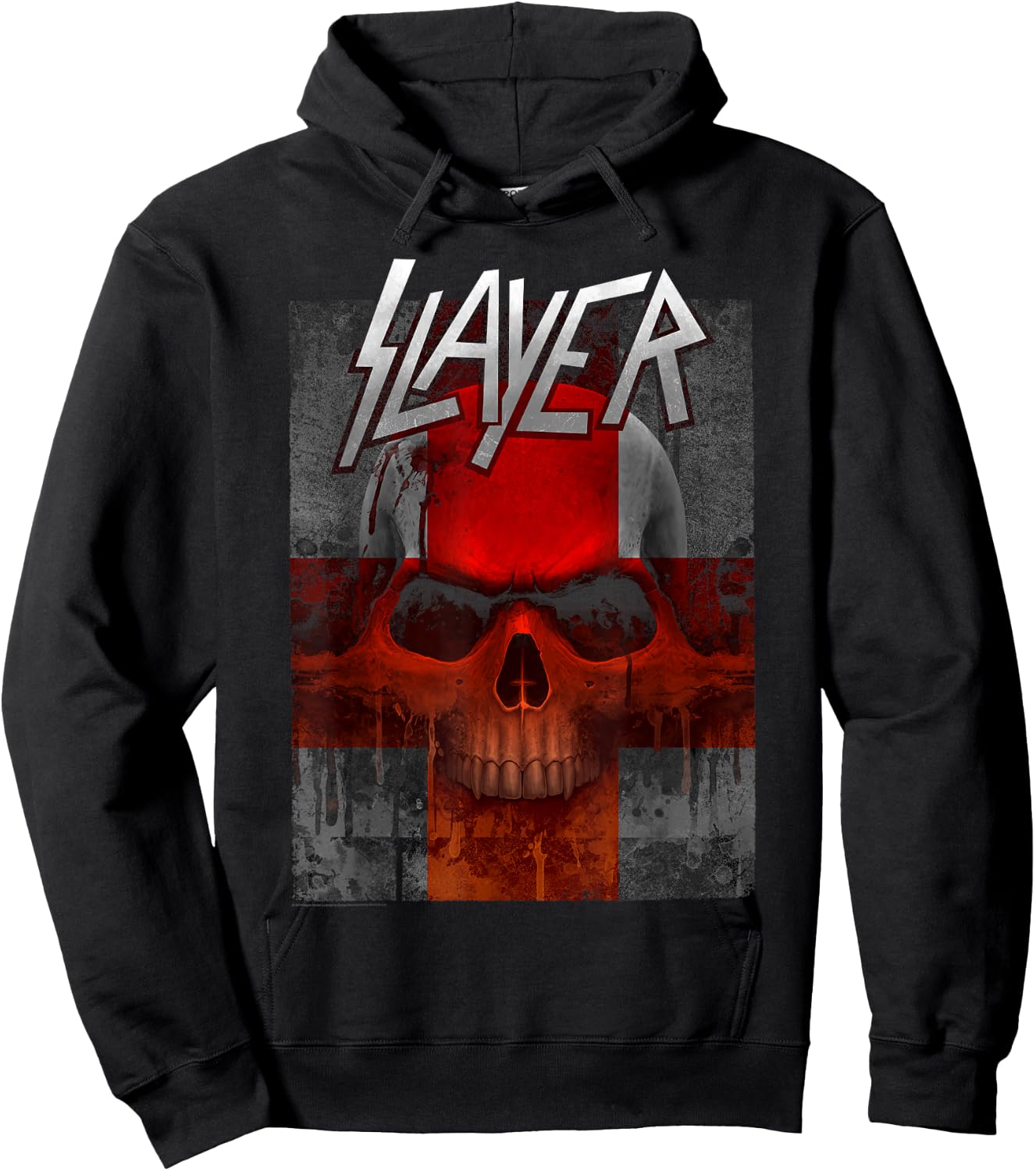 Slayer Bloody Flag Hoodie - Hoodie | Black