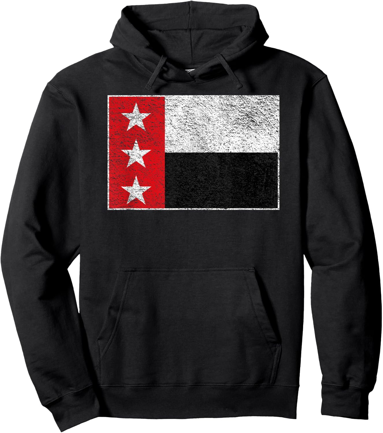 Laredo Texas Flag Hoodie - Hoodie | Black