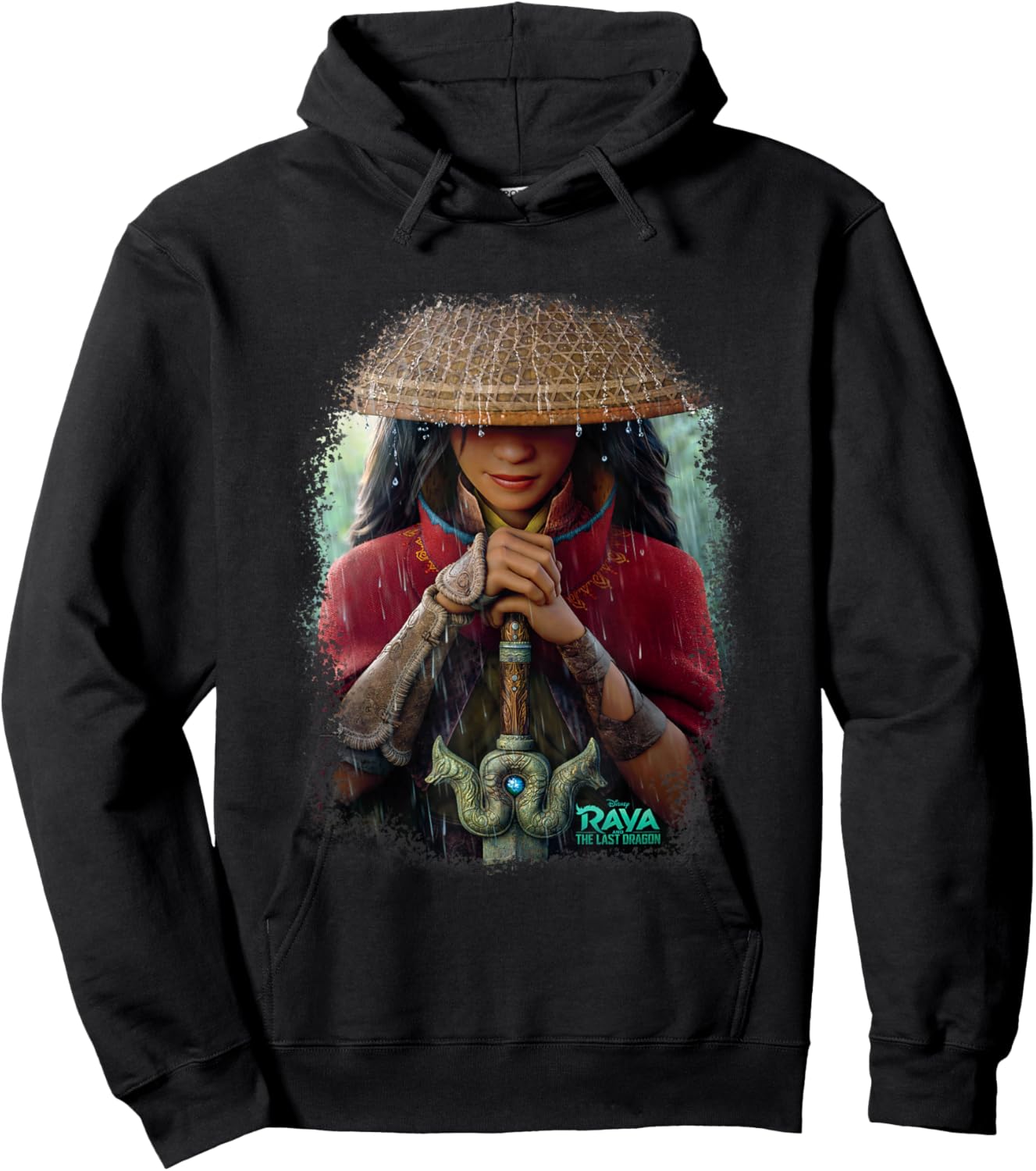 Disney Raya and the Last Dragon Warrior Hoodie - Hoodie | Black