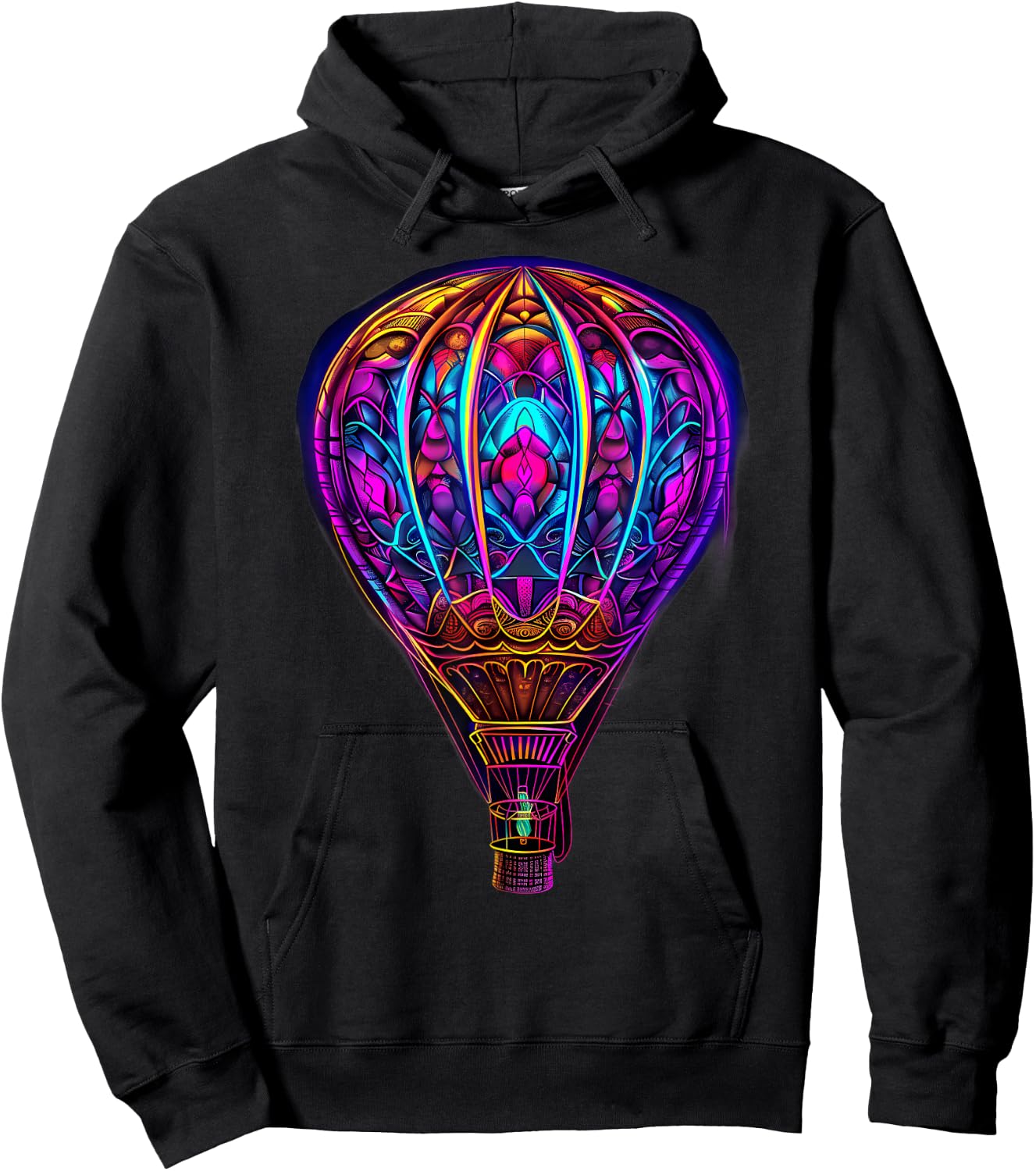 Hot Air Balloon Ride Festival Hot Air Ballooning Hoodie - Hoodie | Black