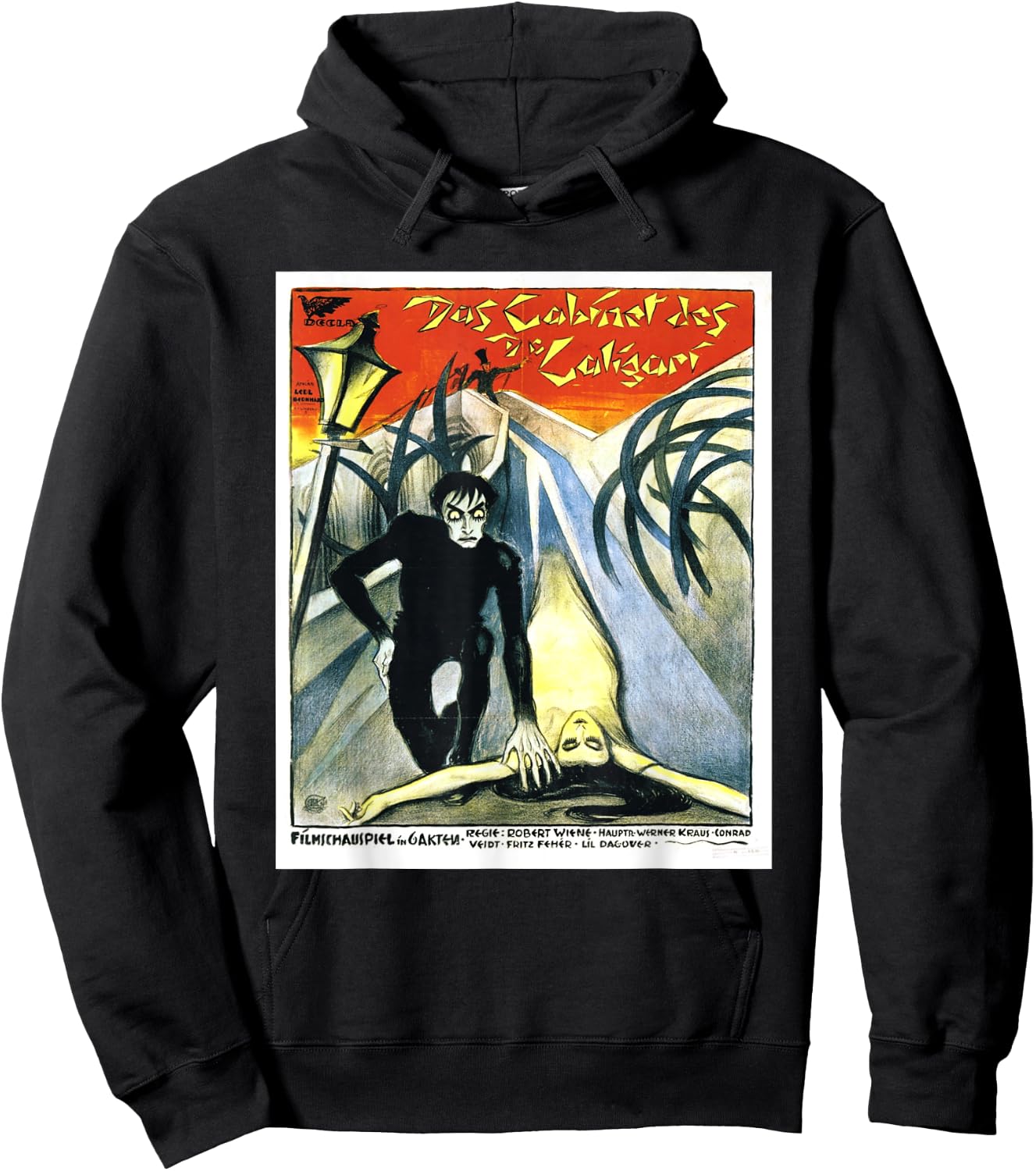 The Cabinet of Dr. Caligari poster Hoodie - Hoodie | Black