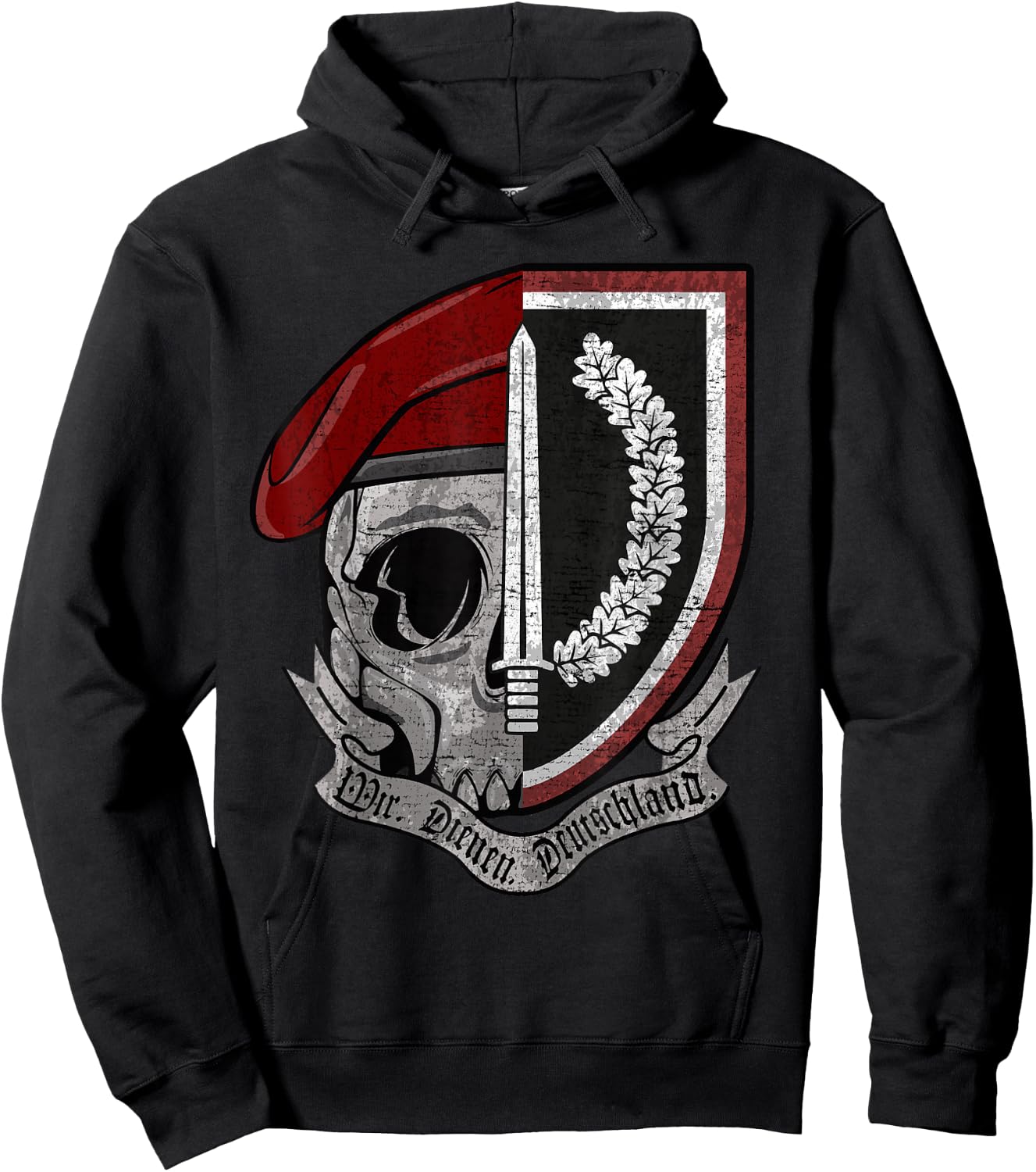 German KSK Special Force Kommando Spezialkräfte Bundeswehr Hoodie - Hoodie | Black