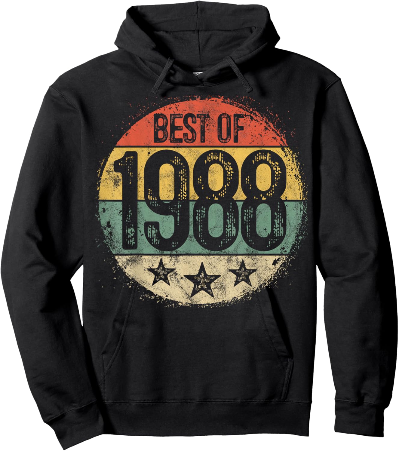 Best Of 1988 37th Birthday Gifts Women 37 Year Old Hoodie - Hoodie | Black