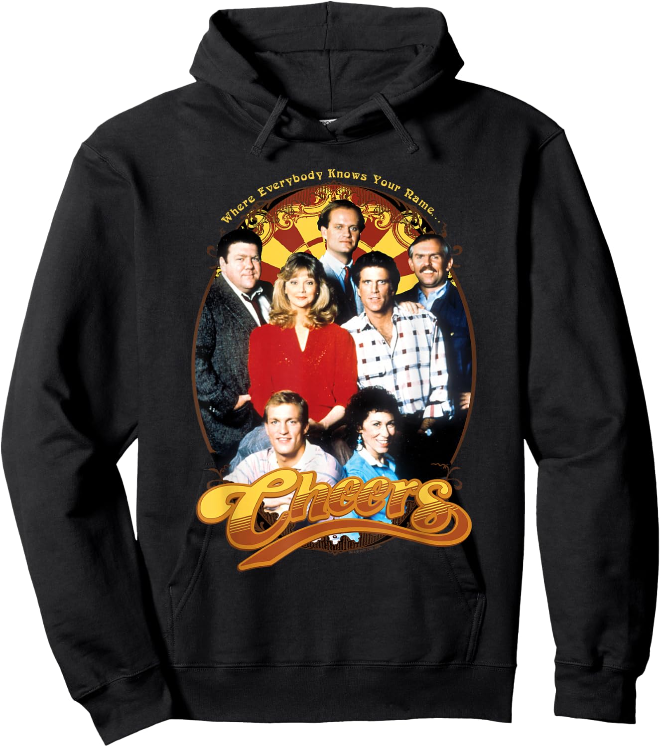Cheers Group Shot Hoodie - Hoodie | Black