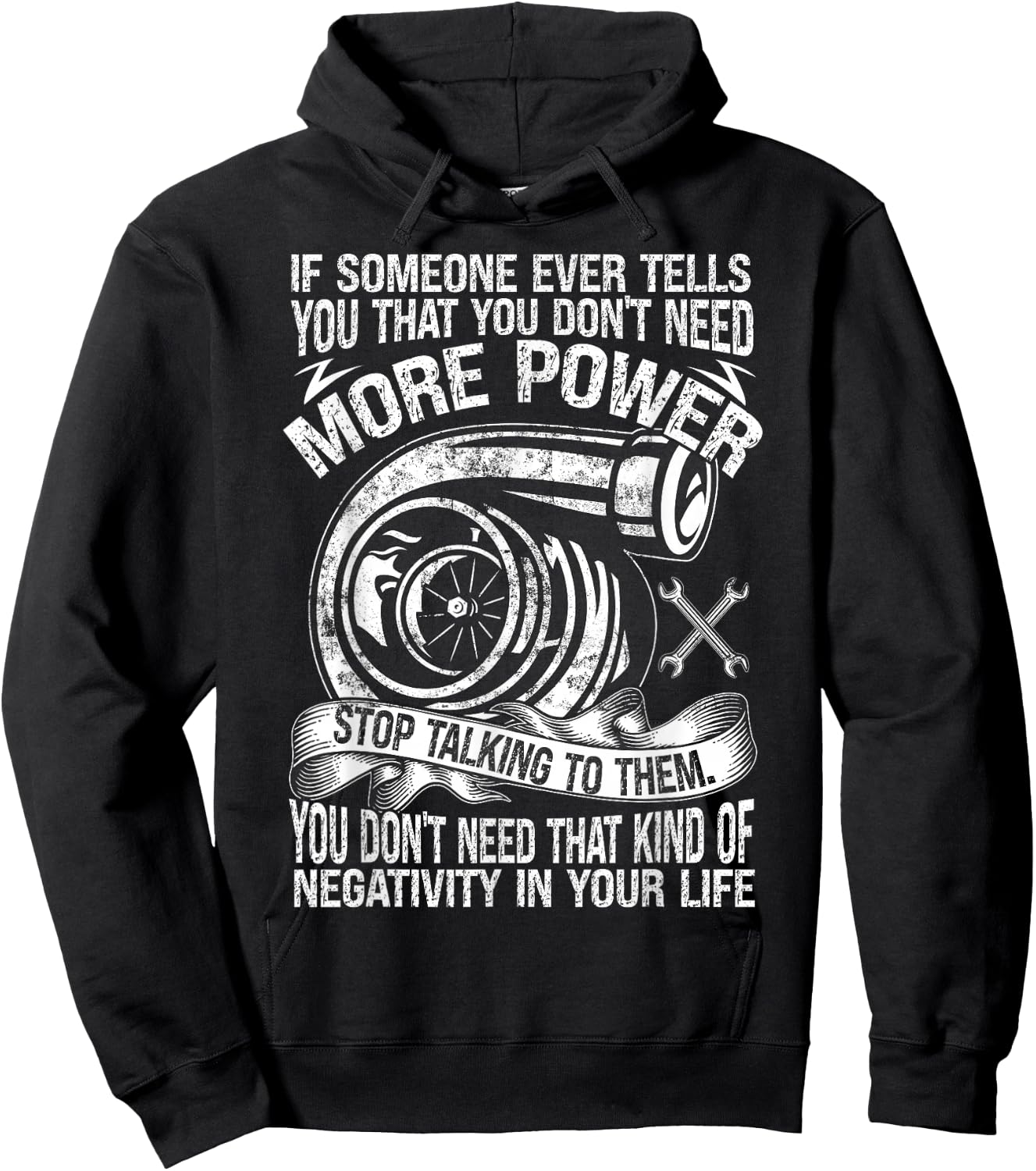 Mechanic Car Guy More Car Power Hoodie - Hoodie | Black