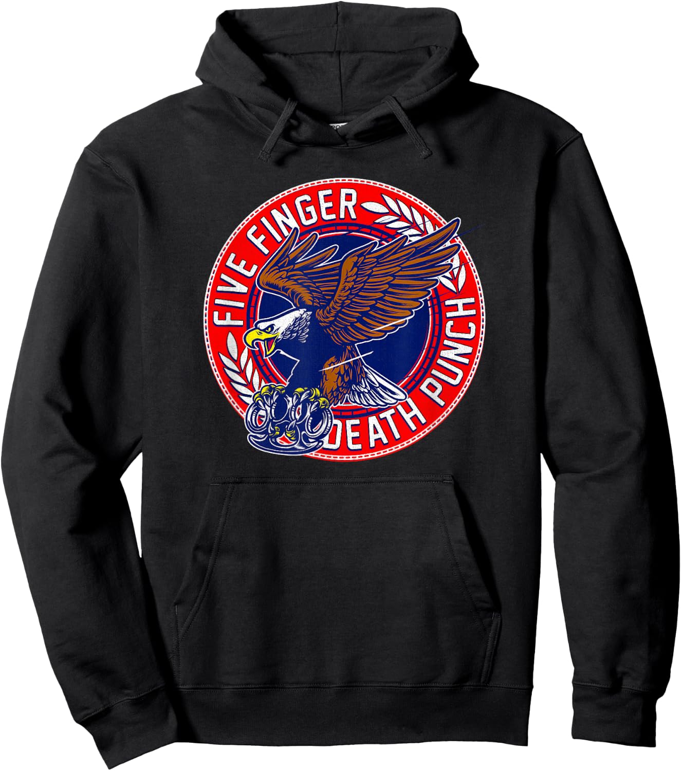 5FDP - Knuckle Eagle Hoodie - Hoodie | Black