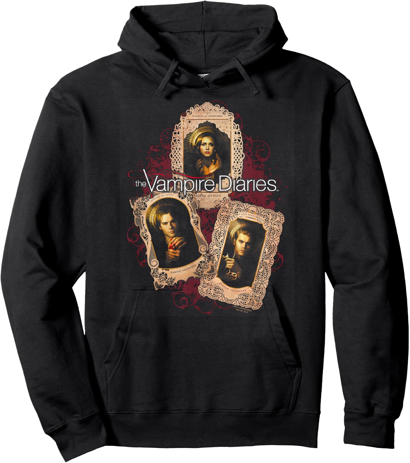 Vampire Diaries Holy Cards T Shirt Hoodie - Hoodie | Black