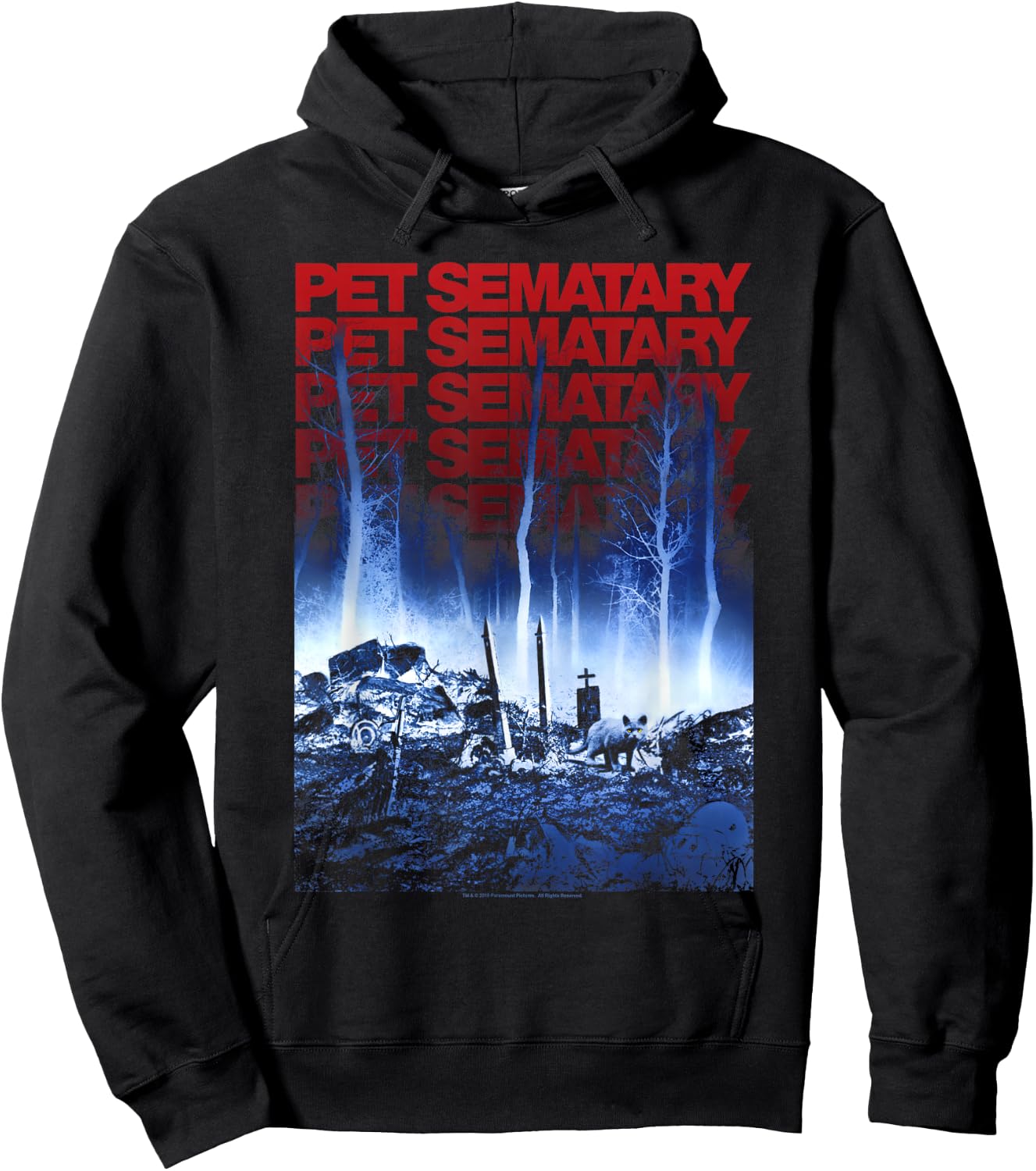 Pet Semetary Color Poster Hoodie - Hoodie | Black