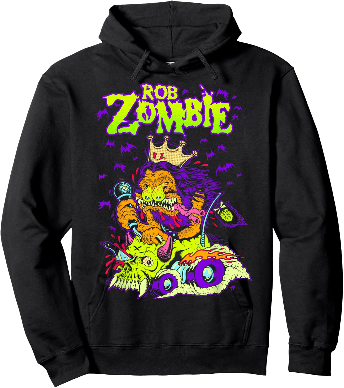 Rob Zombie – King Freak Hoodie - Hoodie | Black