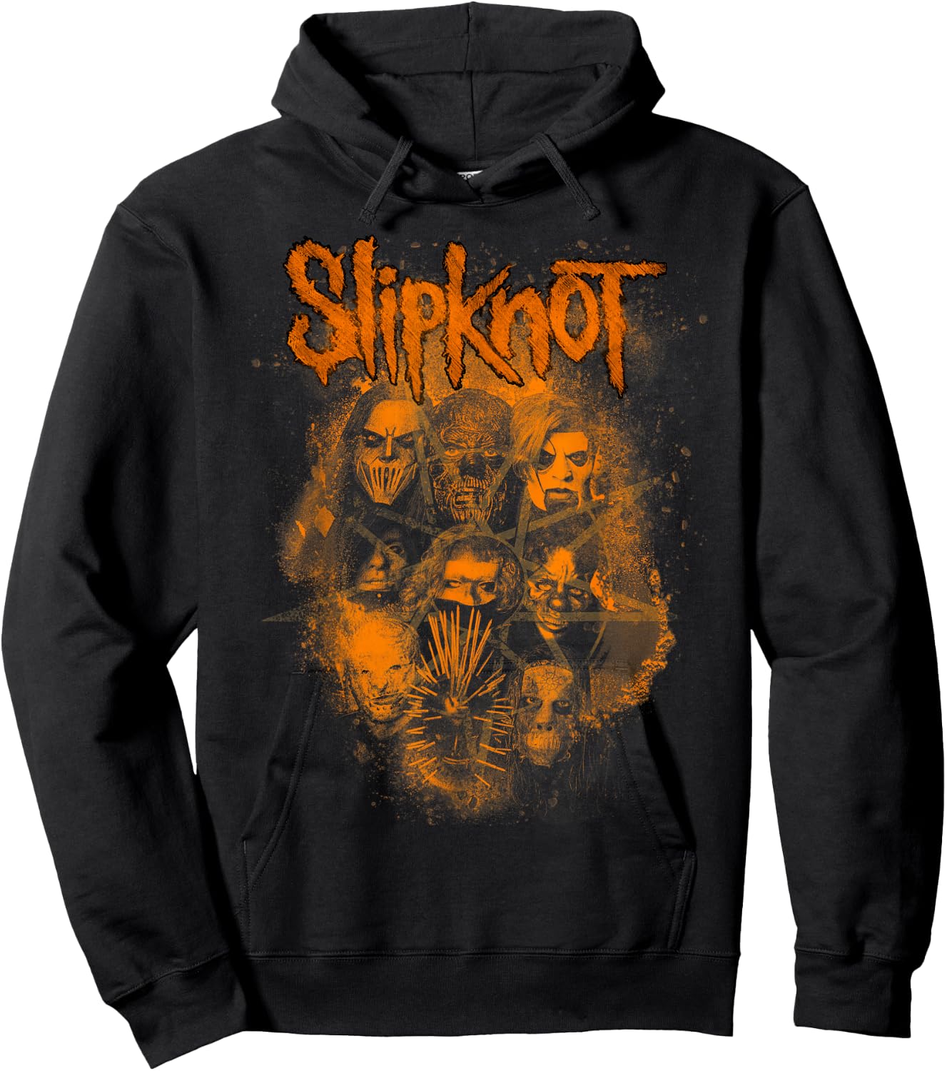Slipknot Official We are Not Your Kind Orange Small Hoodie - Hoodie | Black