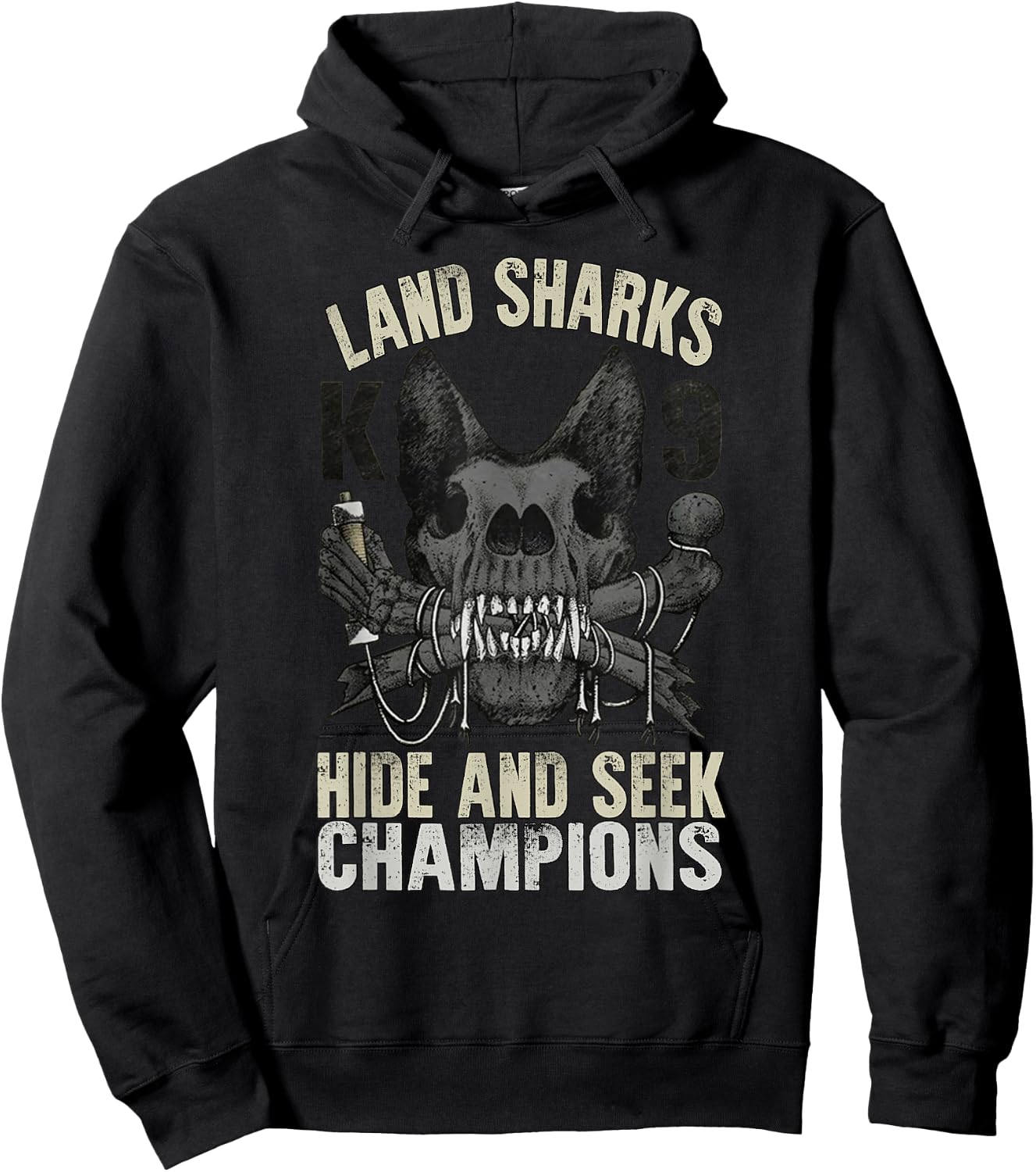 Land Sharks Hide And Seek Champions Hoodie - Hoodie | Black