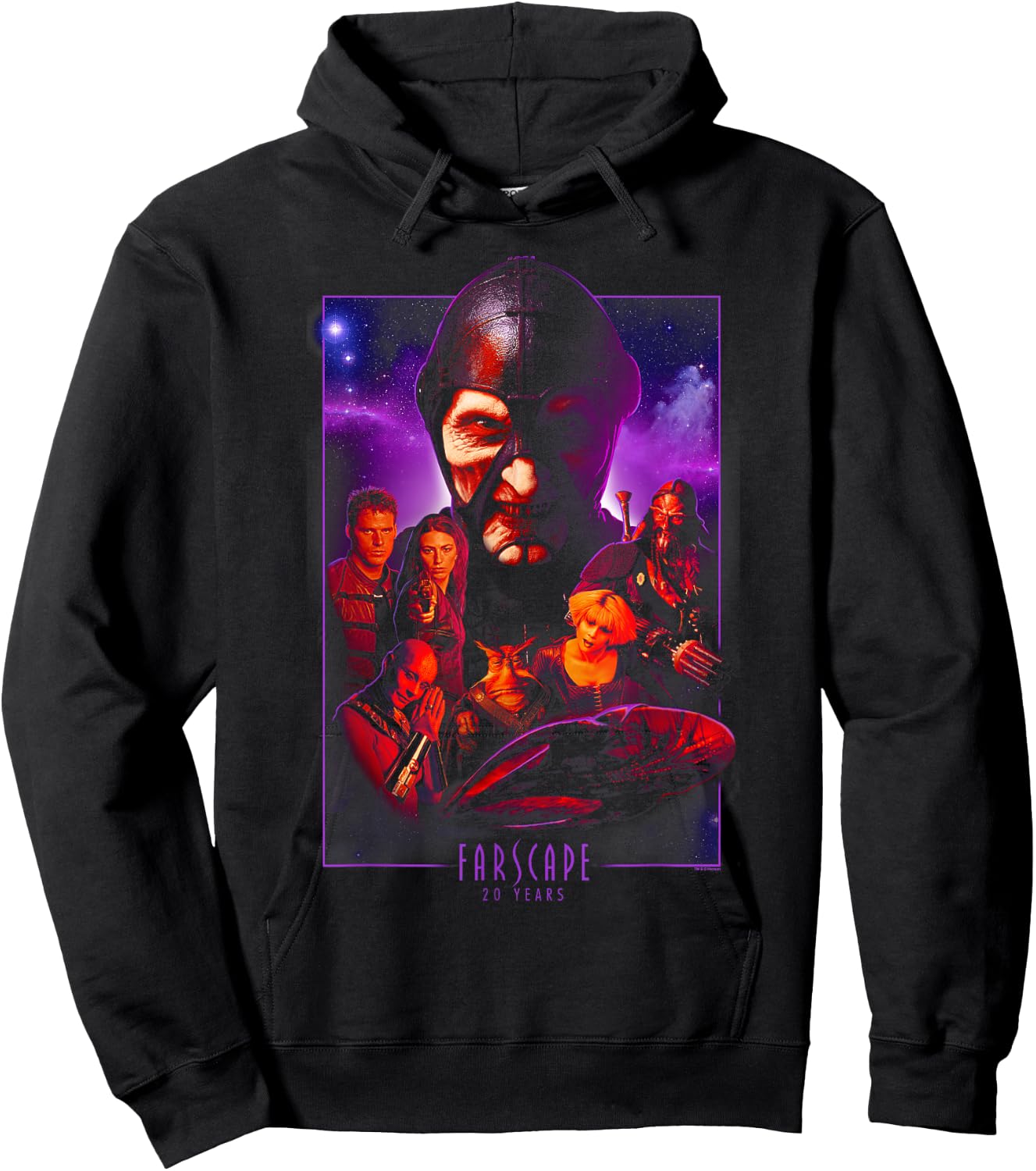 Farscape 20 Years Collage Hoodie - Hoodie | Black