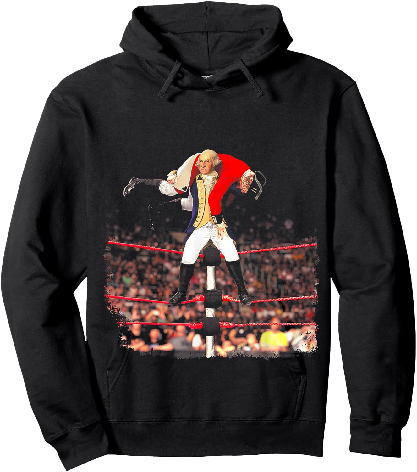 George Washington Wrestling Hoodie - Hoodie | Black