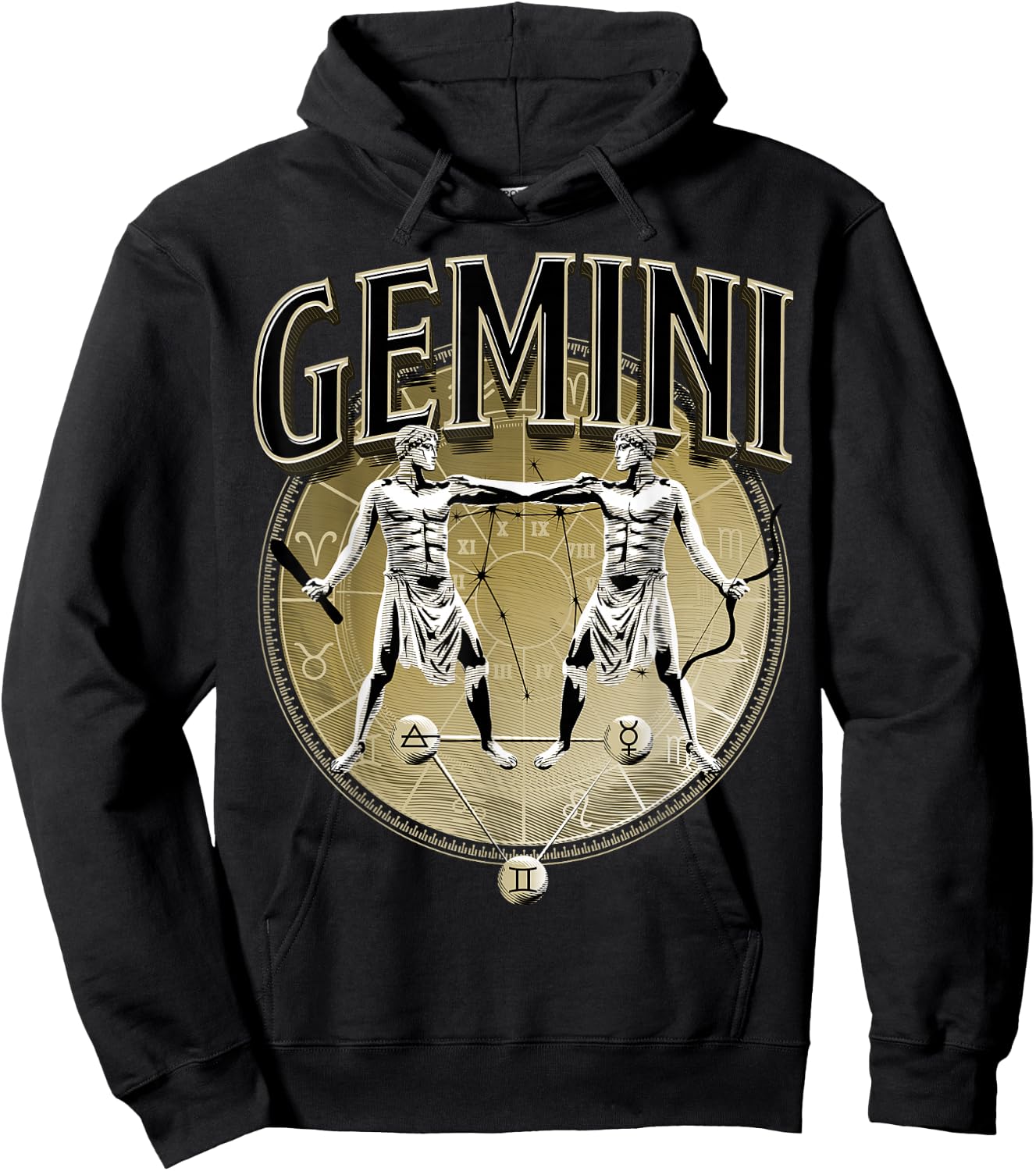 Gemini Horoscope Gemini Outfit May June Birthday Gemini Hoodie - Hoodie | Black