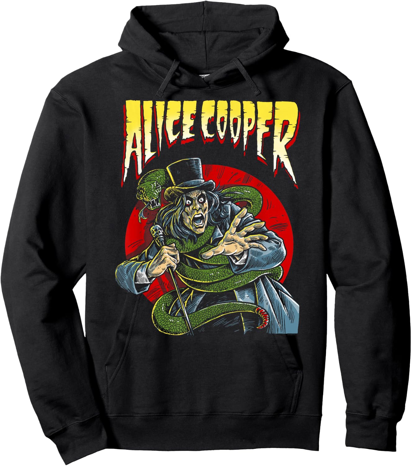 Alice Cooper – Comic Book Hoodie - Hoodie | Black