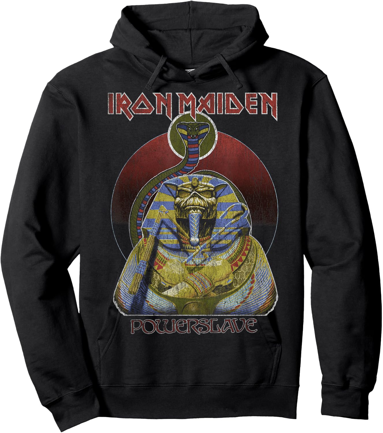 Iron Maiden - Sarcophagus Muted Vintage Hoodie - Hoodie | Black