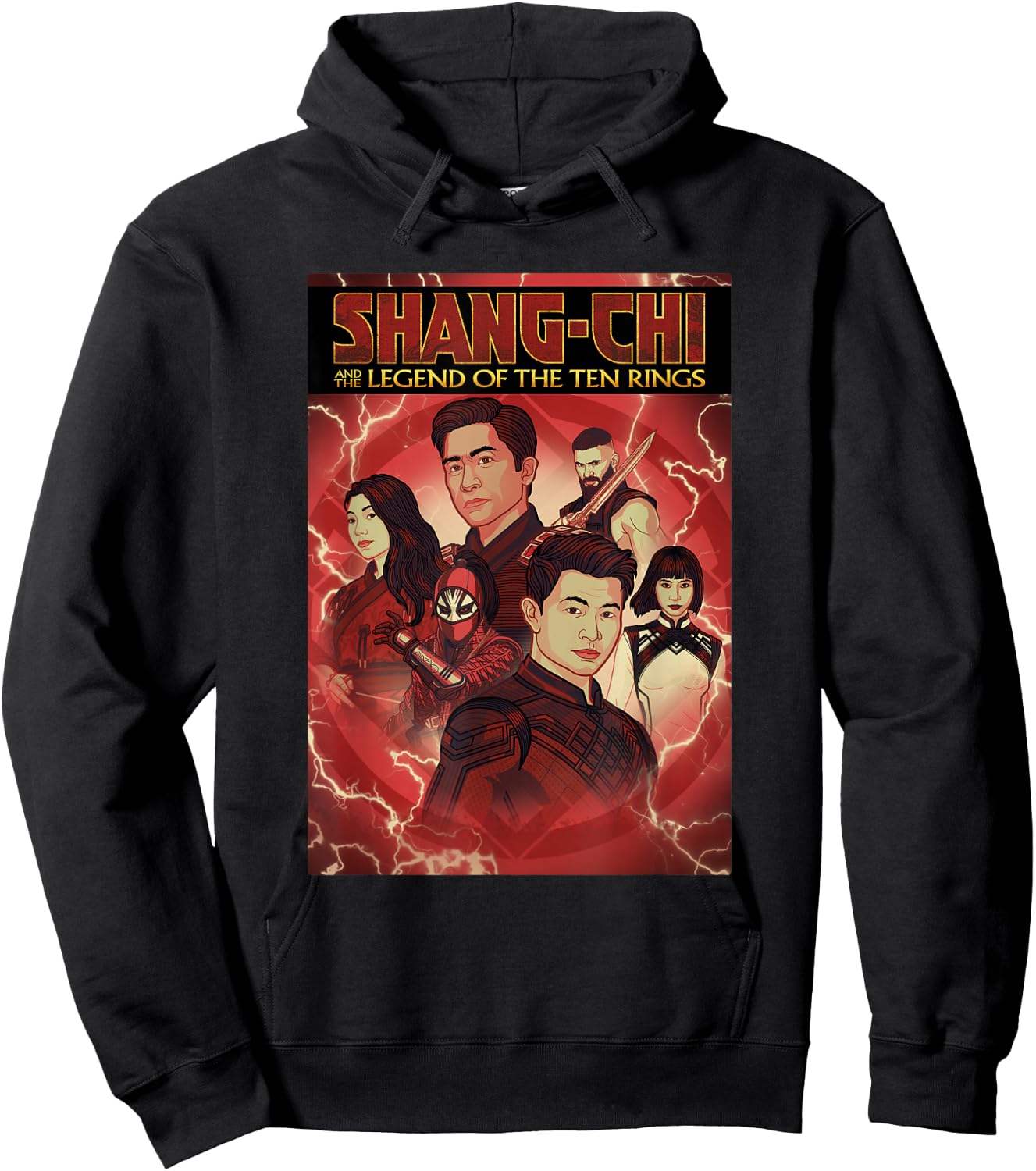 Marvel Shang-Chi Comic Cover Hoodie - Hoodie | Black
