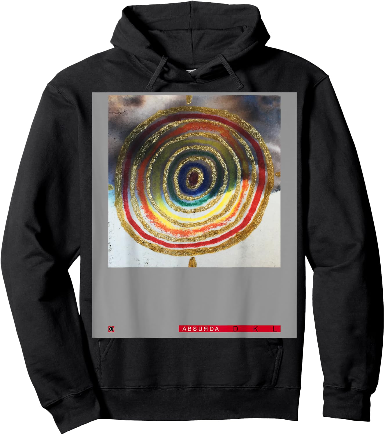 Studio: David Lynch Rainbow Wheel Hoodie - Hoodie | Black