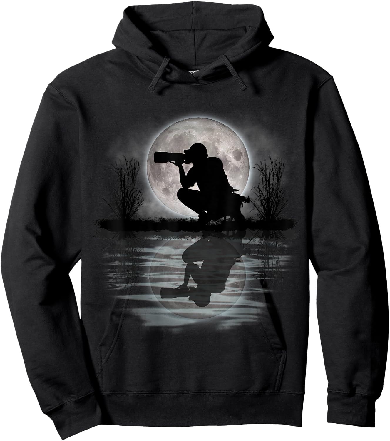 Photographer Hiking Nature Camping Picture Gift Hoodie - Hoodie | Black