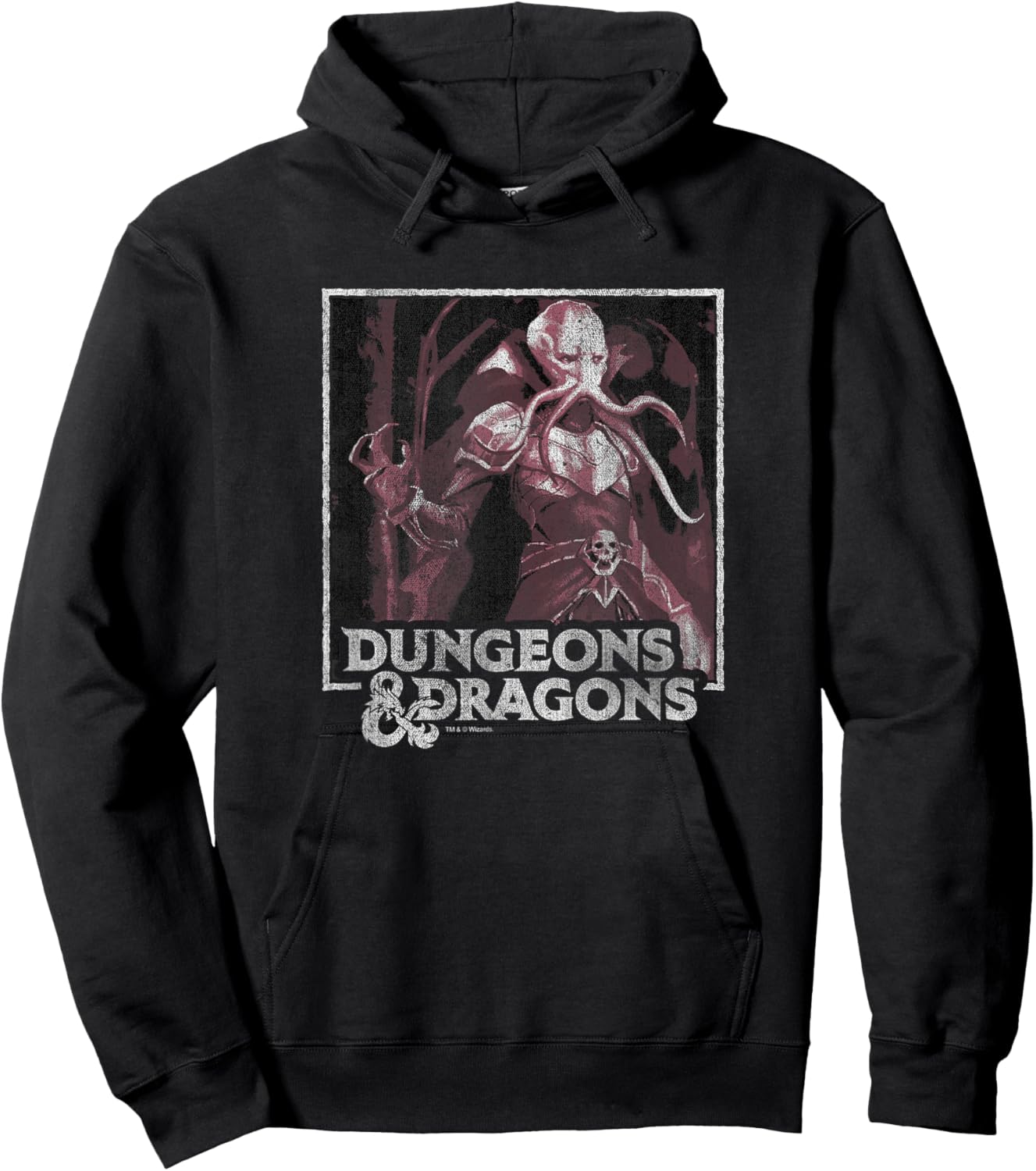 Dungeons & Dragons MindFlayer Box Up Hoodie - Hoodie | Black