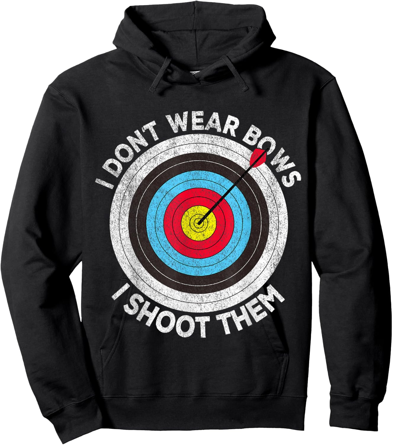 Funny Archery Archer Bow Shooting Bow Hunting For Girls Hoodie - Hoodie | Black